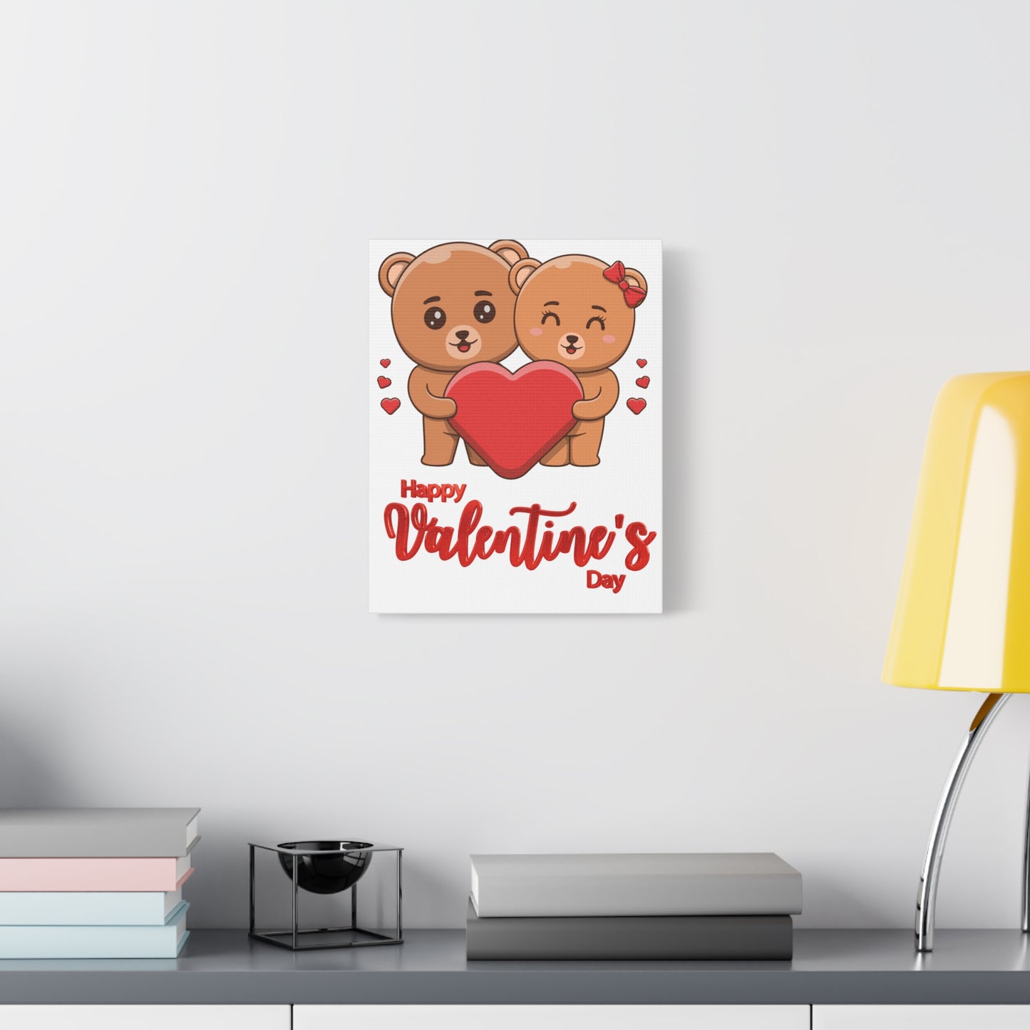 ‘Valentines Wall Art’ Matte Canvas, Stretched, 1.25"