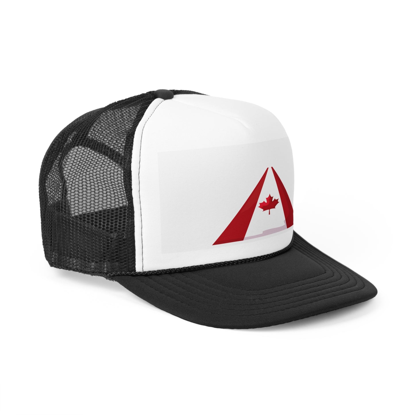 Canada Trucker Cap - Red Maple Leaf Design for Outdoors and Celebrations