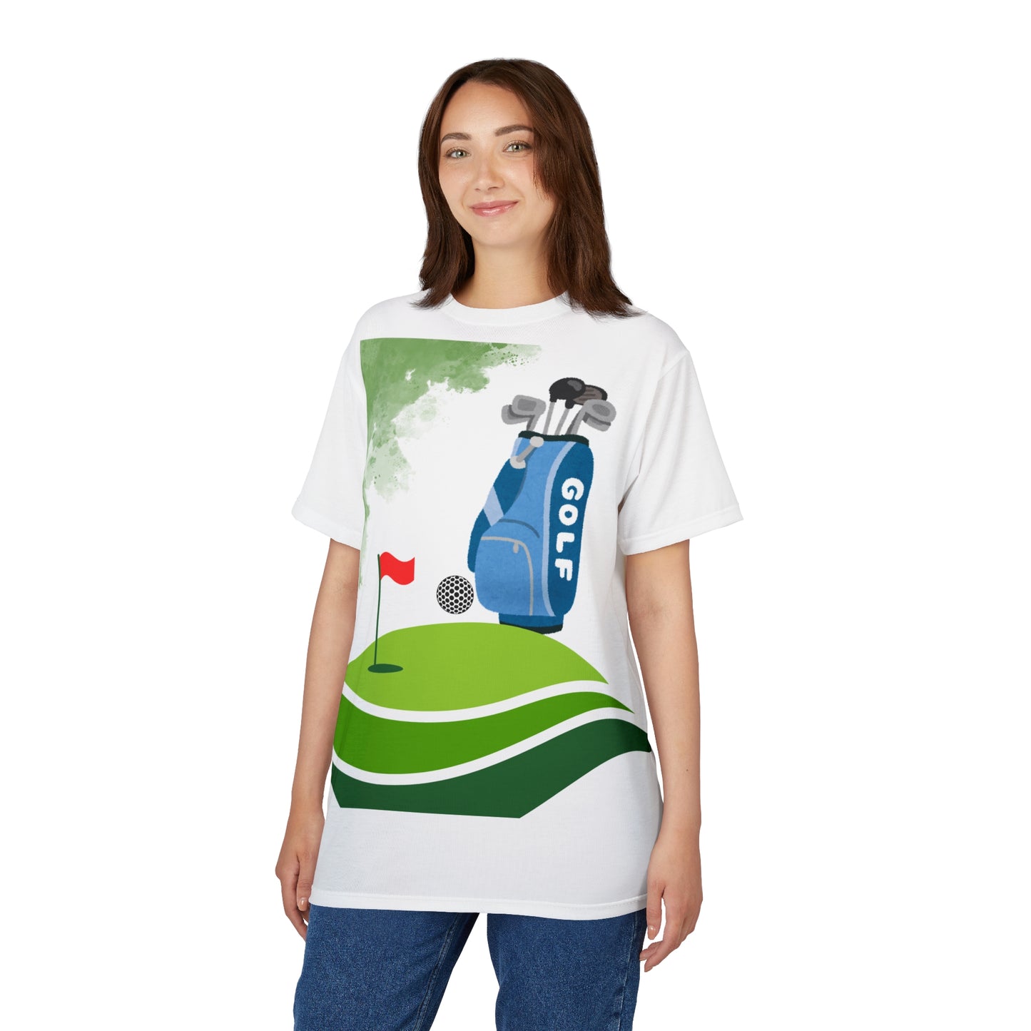‘Tee Time’ Unisex Cut & Sew Tee (AOP)
