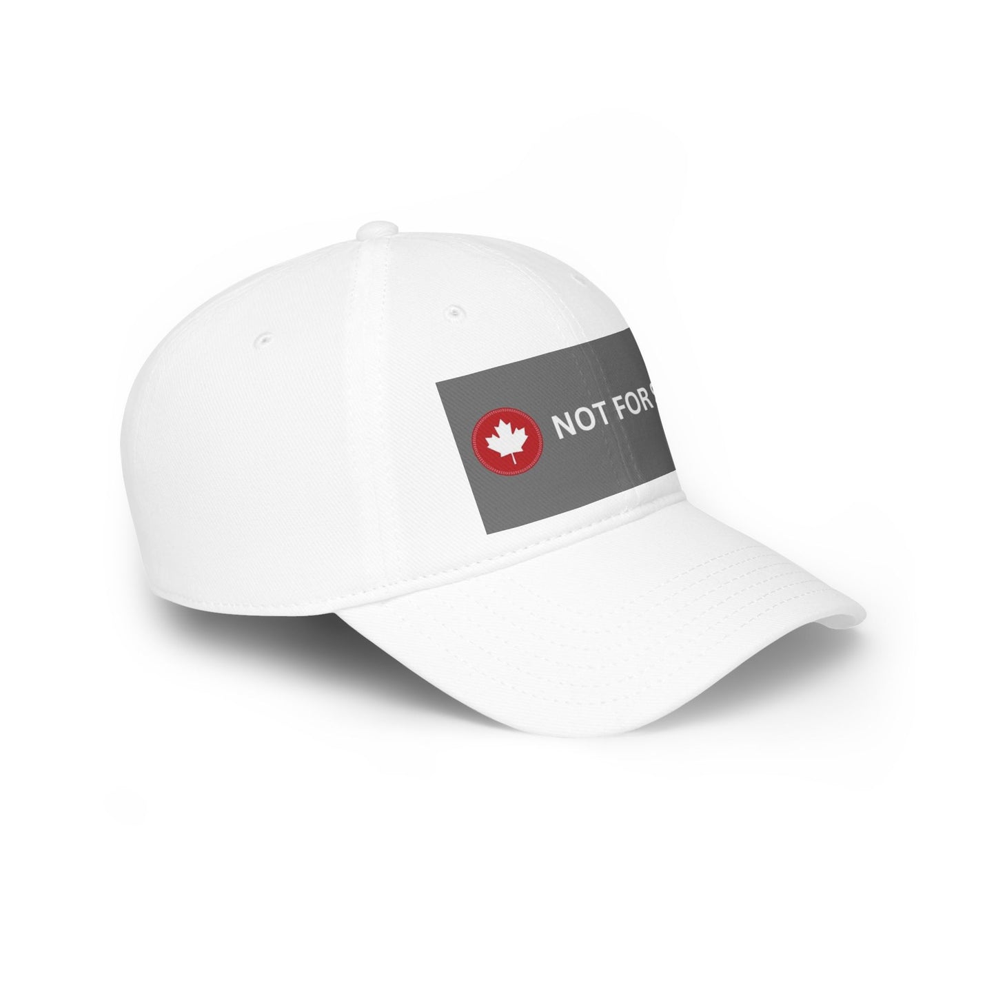 Bold Red Not For Sale Baseball Cap - Casual Streetwear Accessory