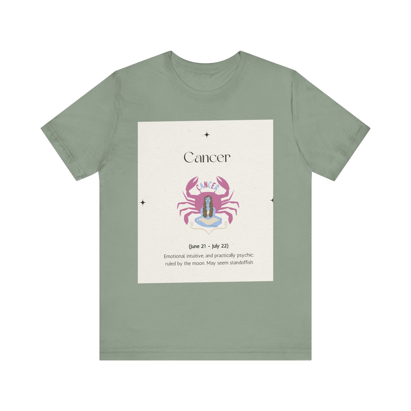 ‘Zodiac sign’ Unisex Jersey Short Sleeve Tee