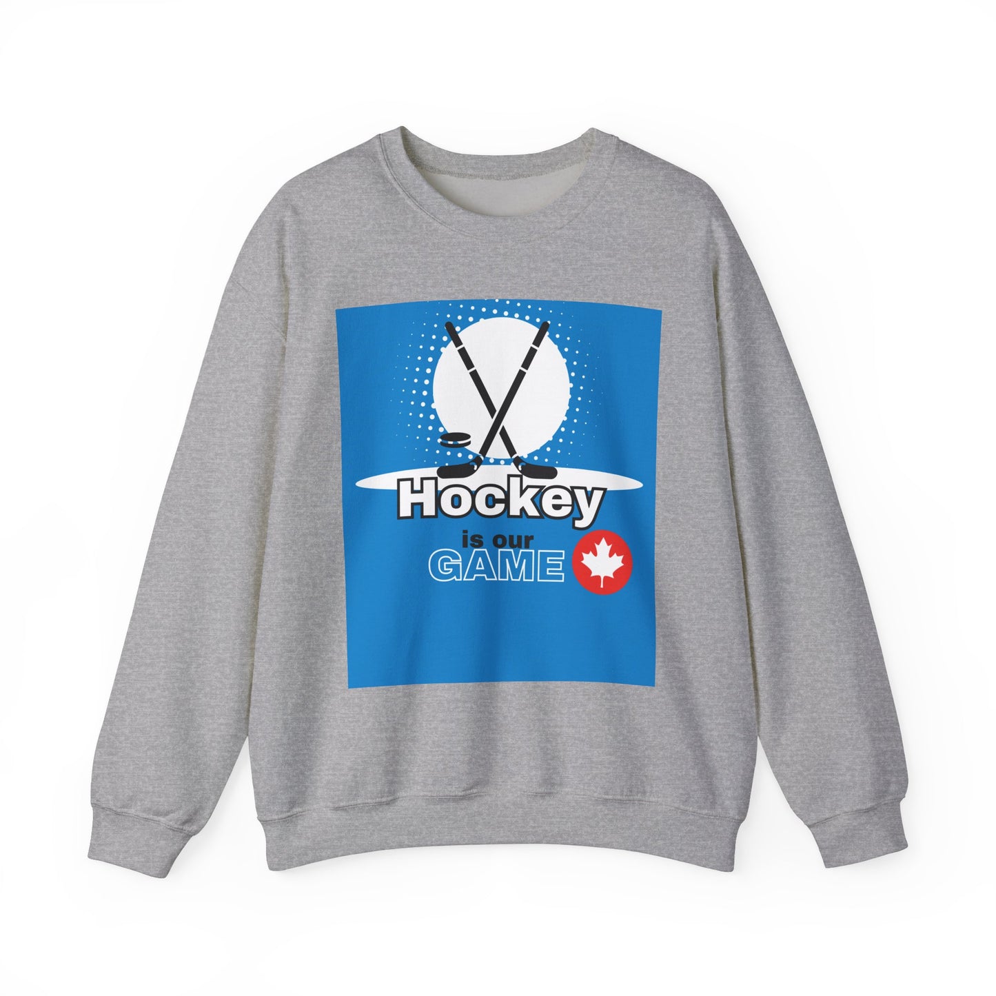 Hockey Is Our Game Unisex Crewneck Sweatshirt