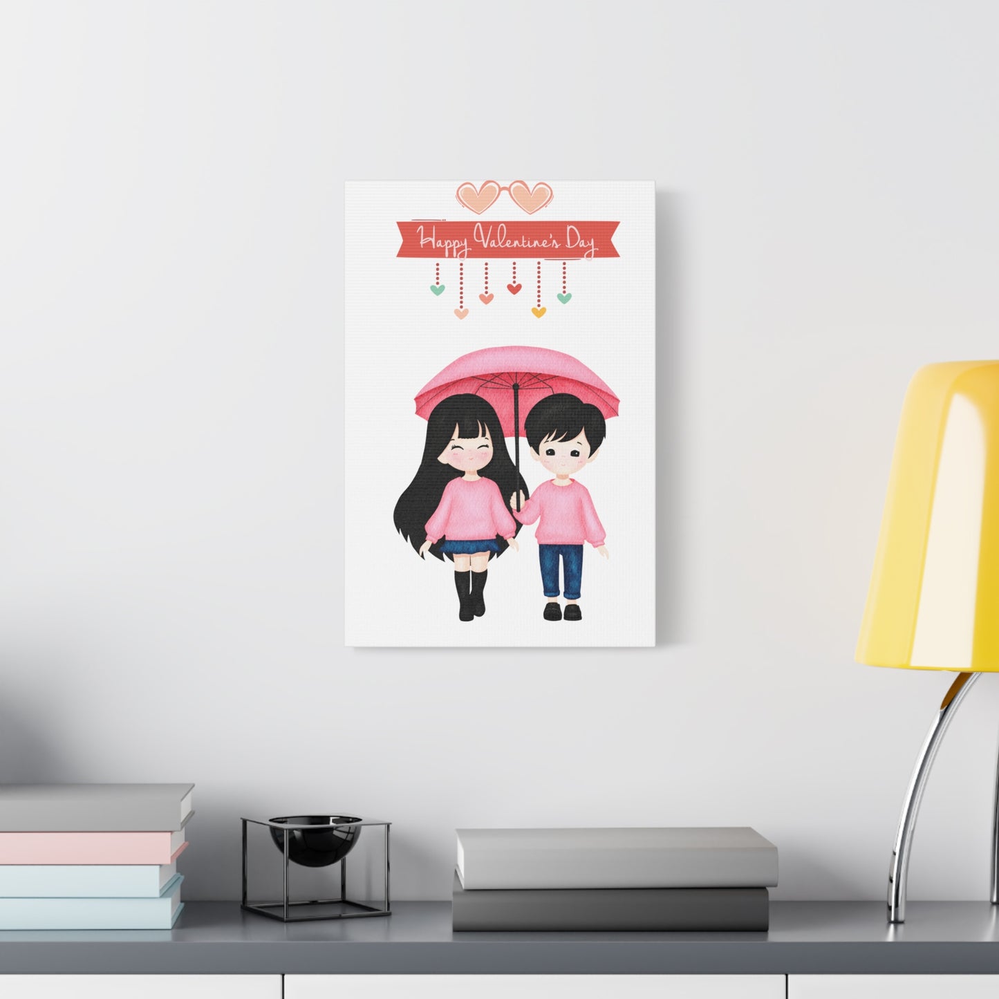 ‘Valentines Wall Art’ Matte Canvas, Stretched, 1.25"