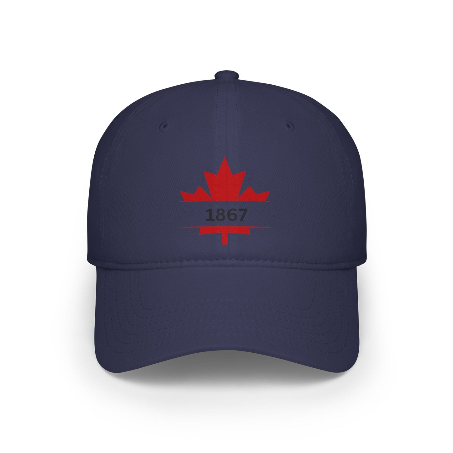 Canada 1867 Low Profile Baseball Cap - Casual Style for Outdoor Adventures