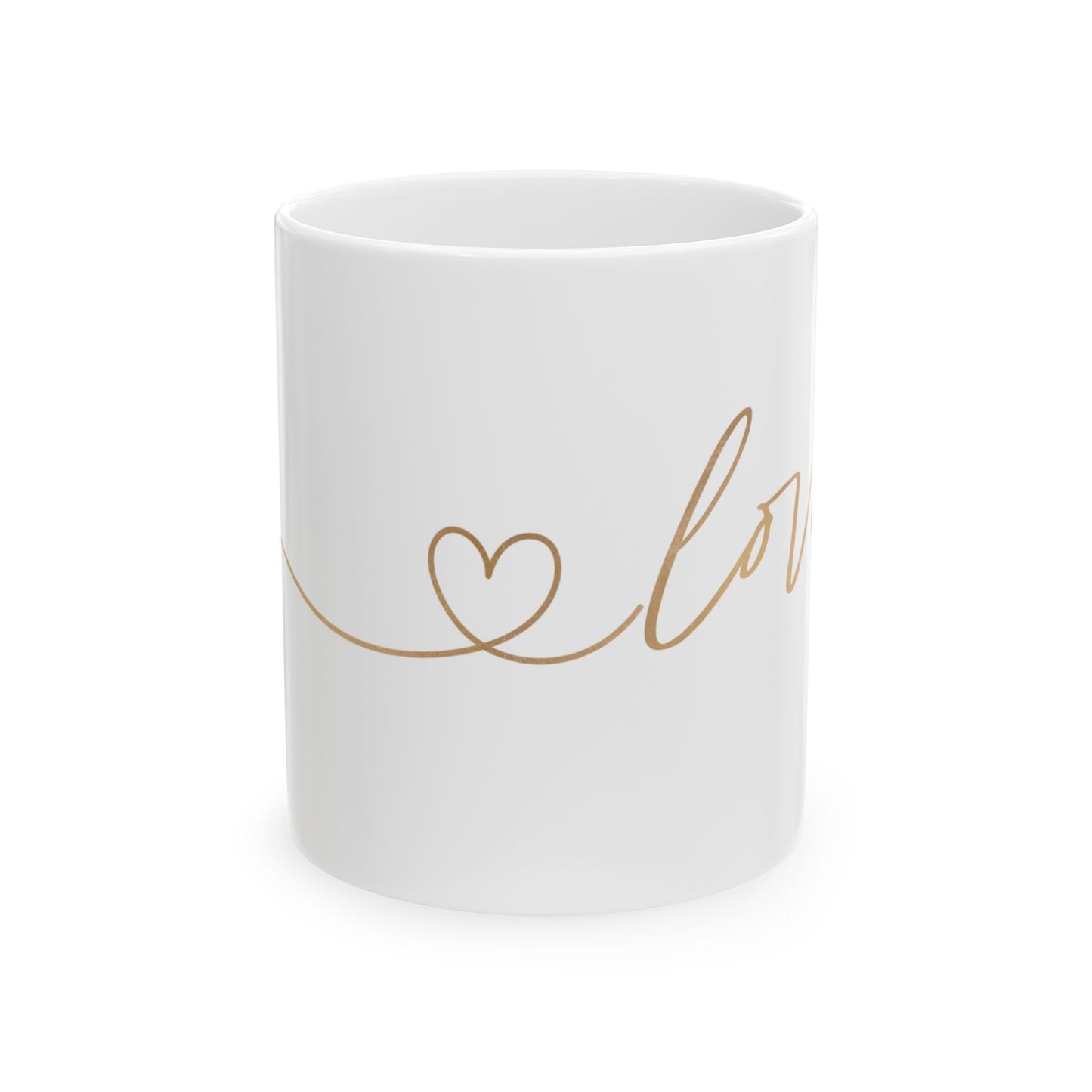 ‘Love’ Ceramic Mug, (11oz, 15oz)