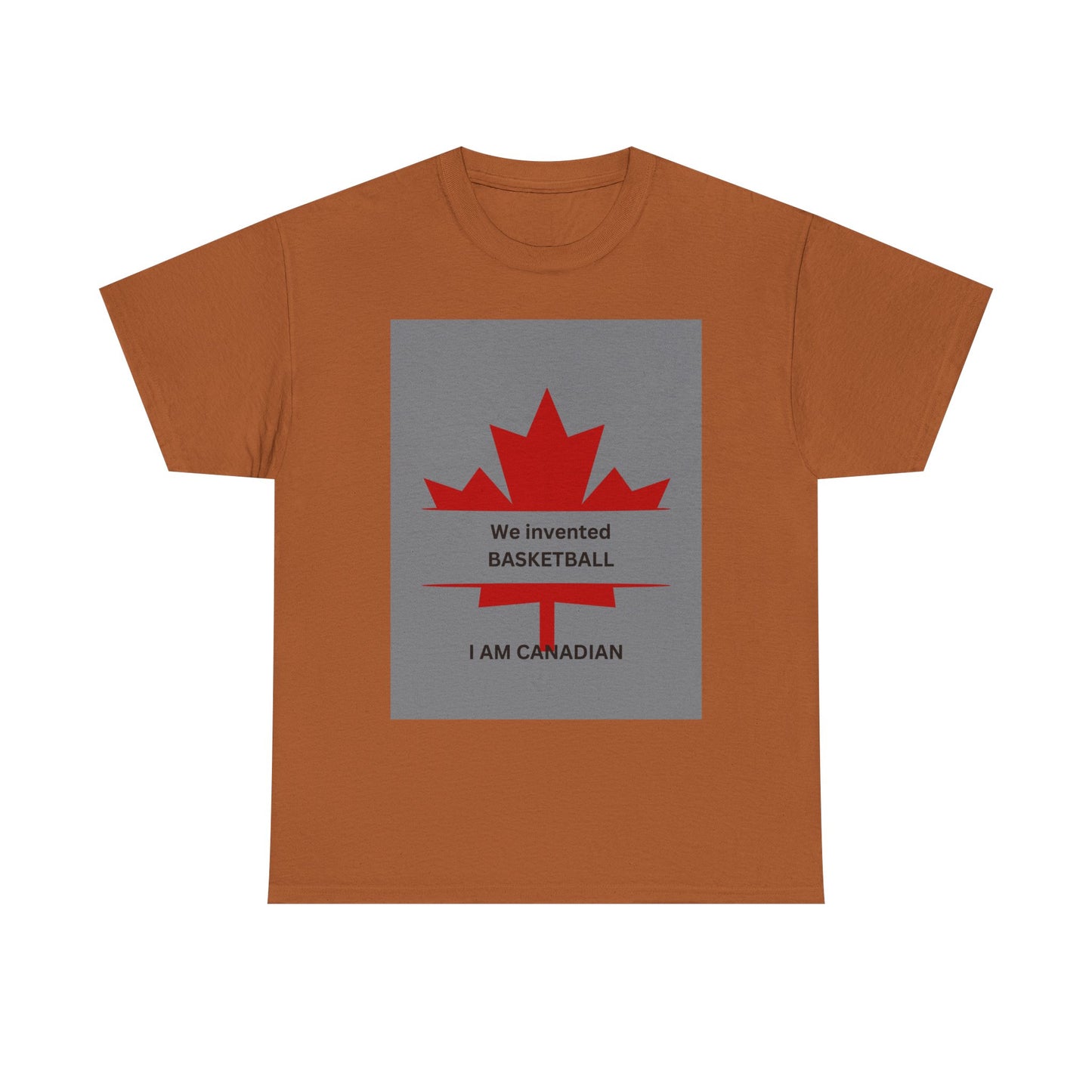 Canadian Basketball Pride Unisex Heavy Cotton Tee