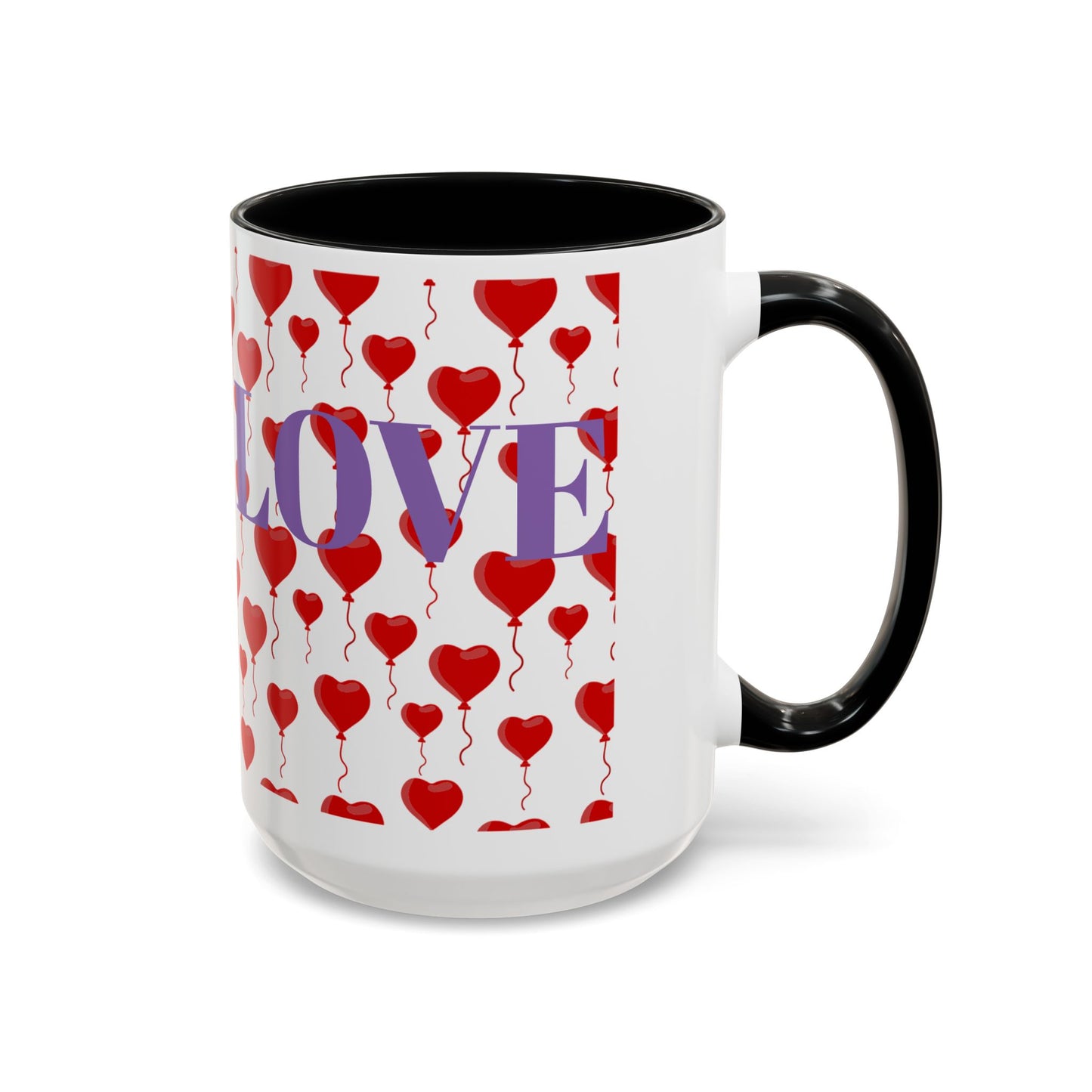 ‘LOVE’ Accent Coffee Mug (11, 15oz)
