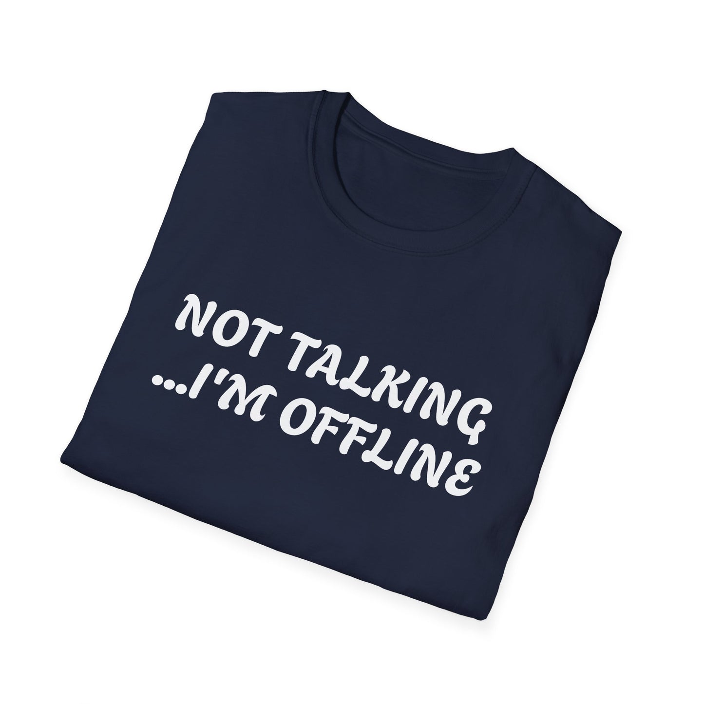 ‘I’M Offline’ Unisex Softstyle Tee