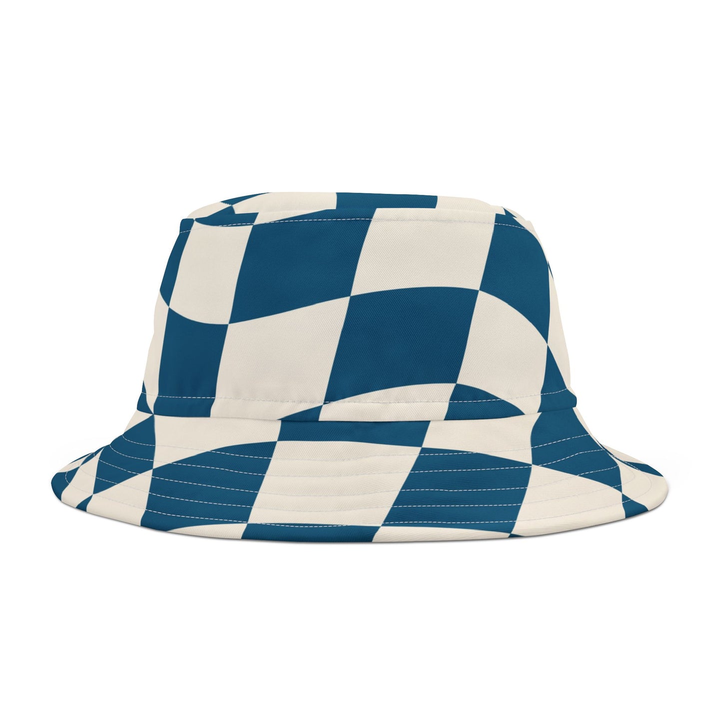 Stylish Checkerboard Bucket Hat for Summer Adventures, Beachwear, Festival Fashion, Outdoor Activities, Great Gift Idea