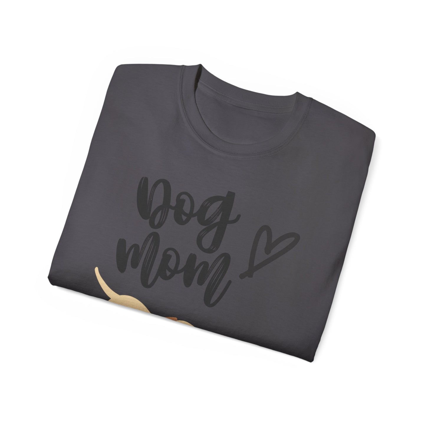 Dog Mom Unisex Ultra Cotton Tee, Pet Lover Gift, Dog Lover Shirt, Casual Summer Top, Cute Animal Tee, Birthday Gift