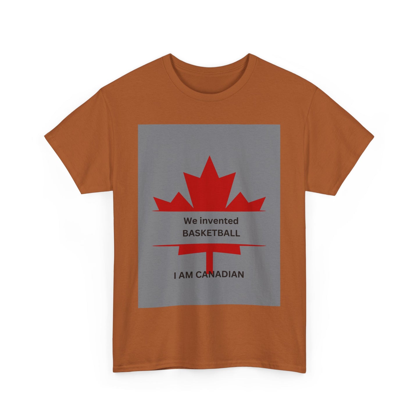 Canadian Basketball Pride Unisex Heavy Cotton Tee
