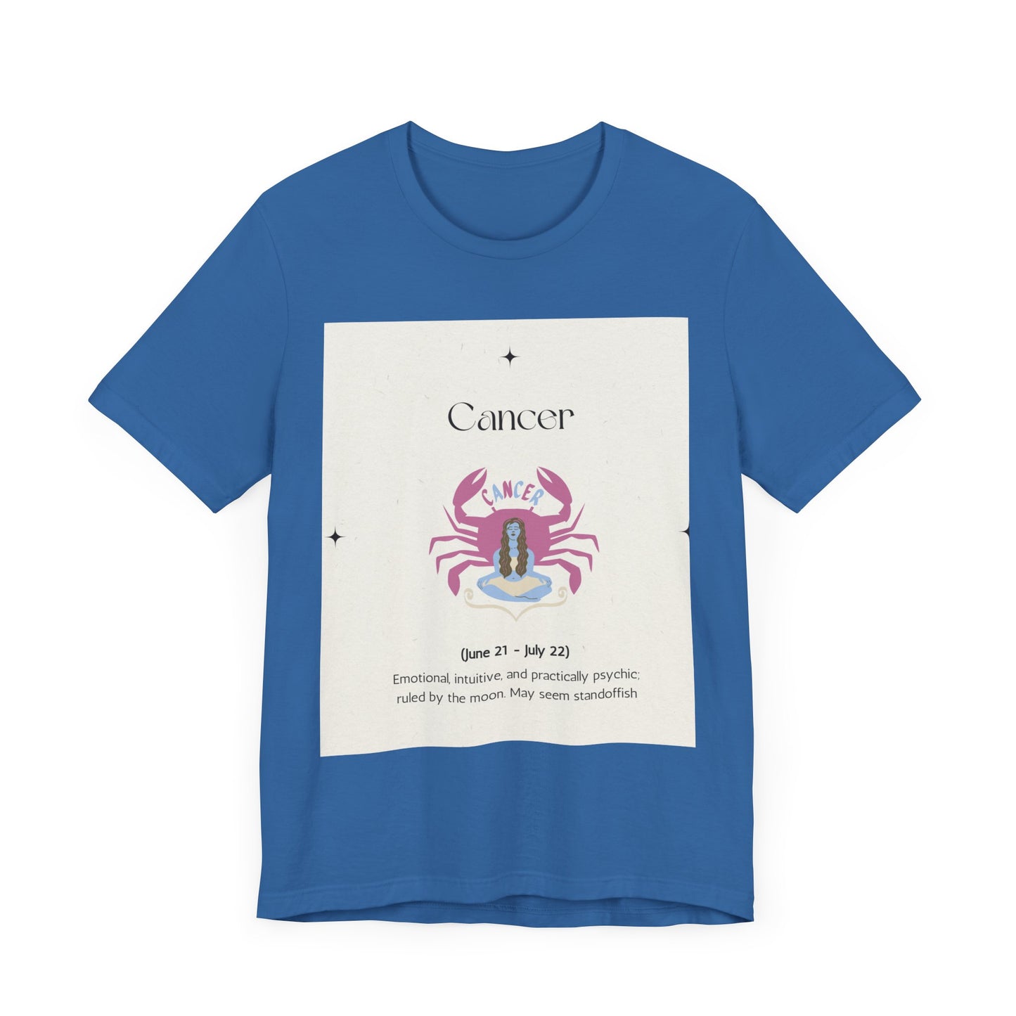 ‘Zodiac sign’ Unisex Jersey Short Sleeve Tee