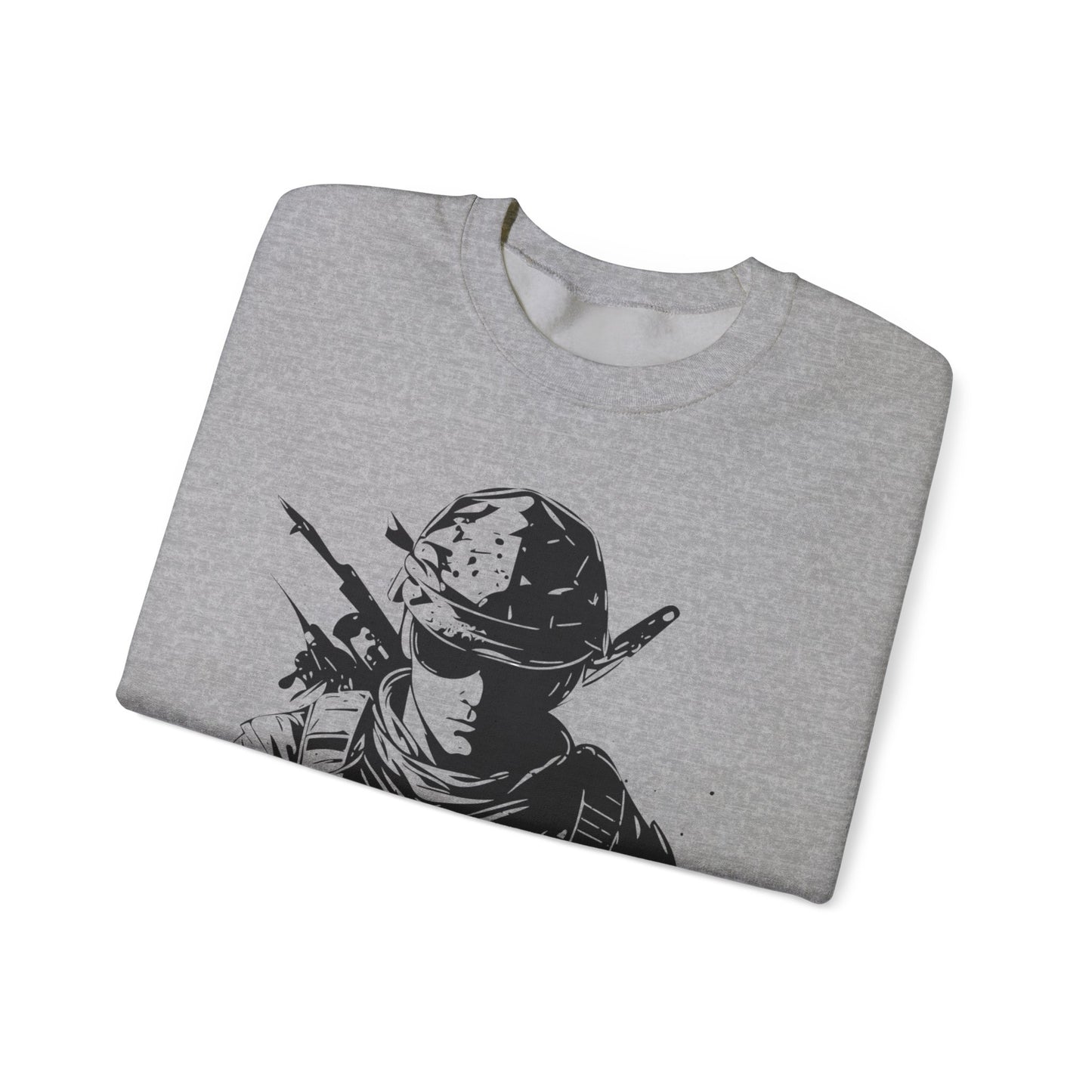 Braves Soldier Crewneck Sweatshirt - Unisex Heavy Blend