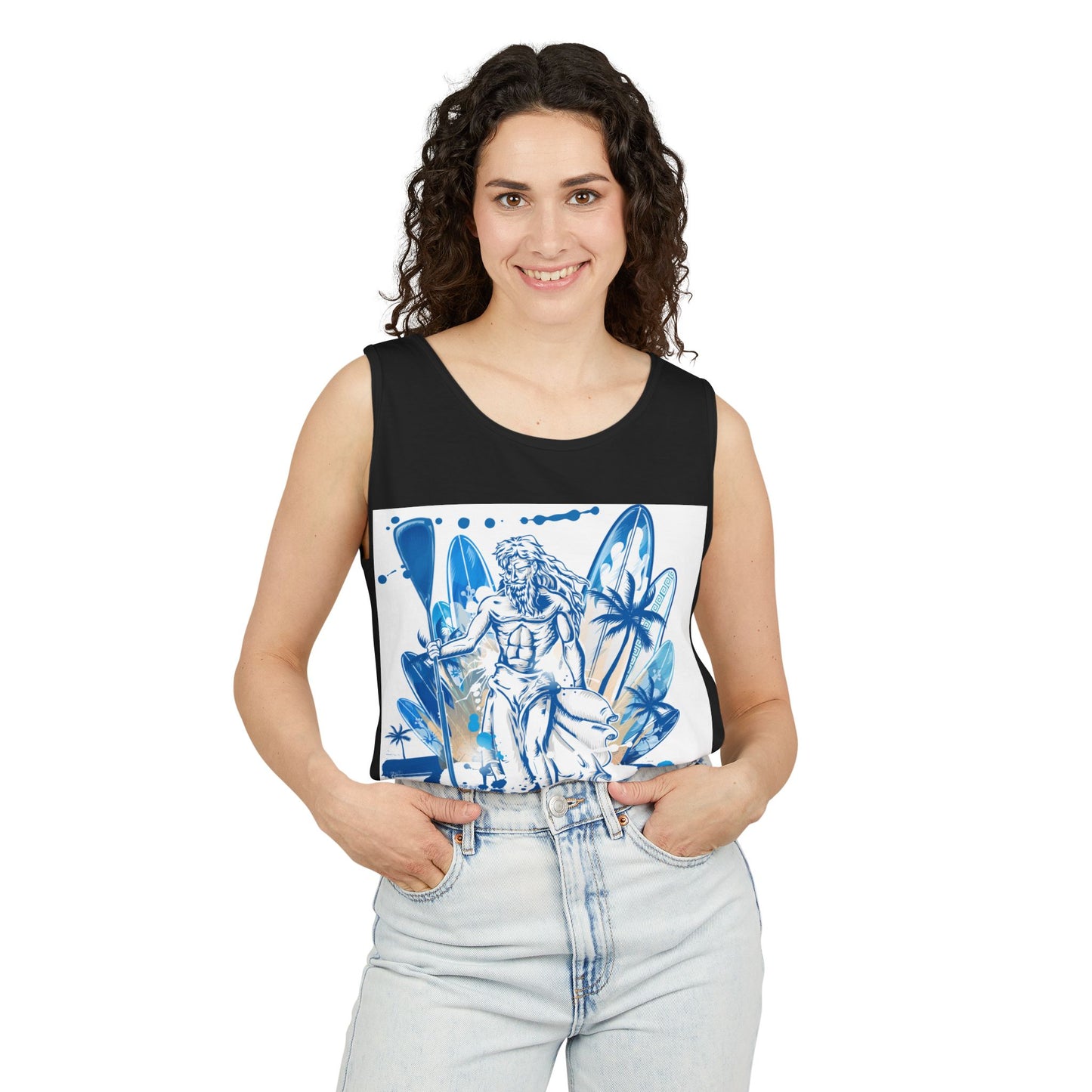 Lost Summer Unisex Tank Top, Beach Wear, Summer Vibes, Casual Top, Vacation Apparel, Gift for Friends
