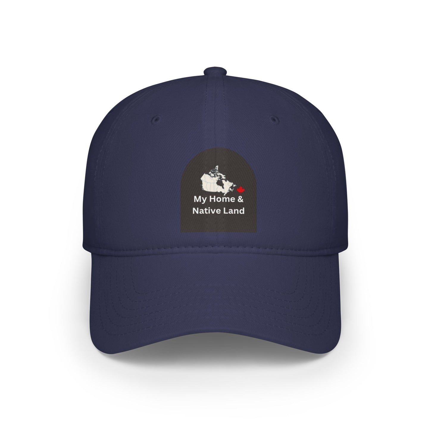 My Home & Native Land Low Profile Baseball Cap - Red Adjustable Hat