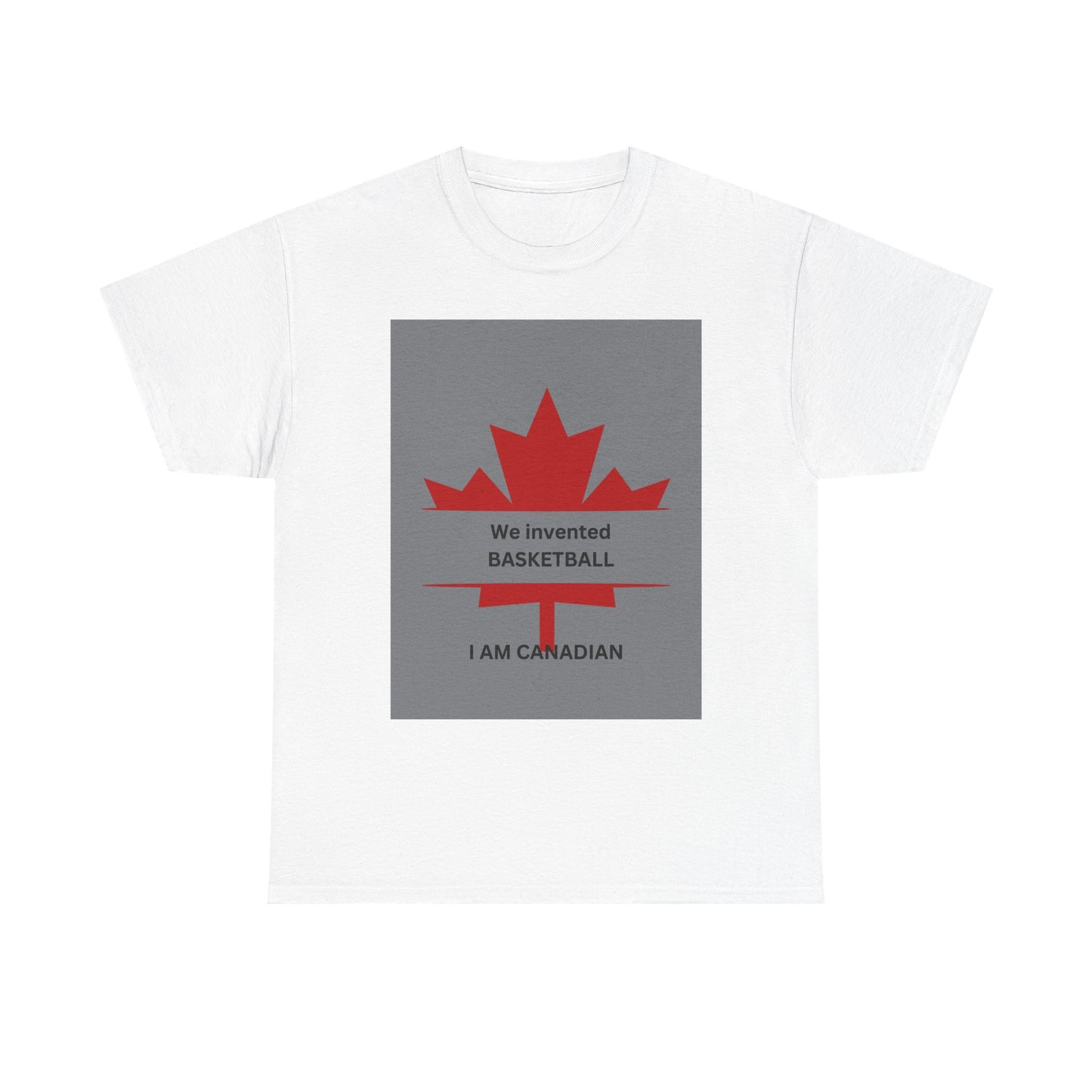Canadian Basketball Pride Unisex Heavy Cotton Tee