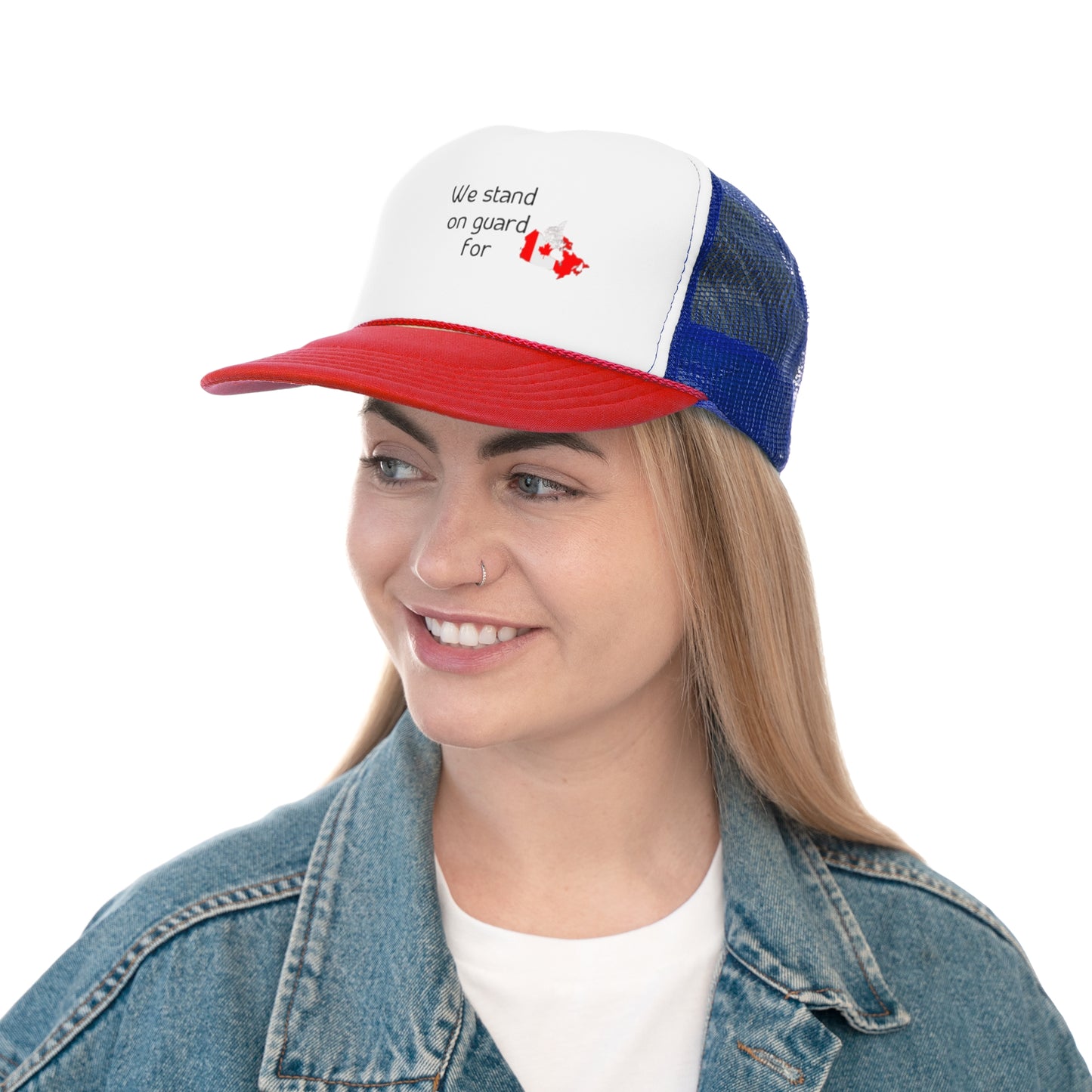 Trucker Cap - We Stand on Guard for Canada Hat
