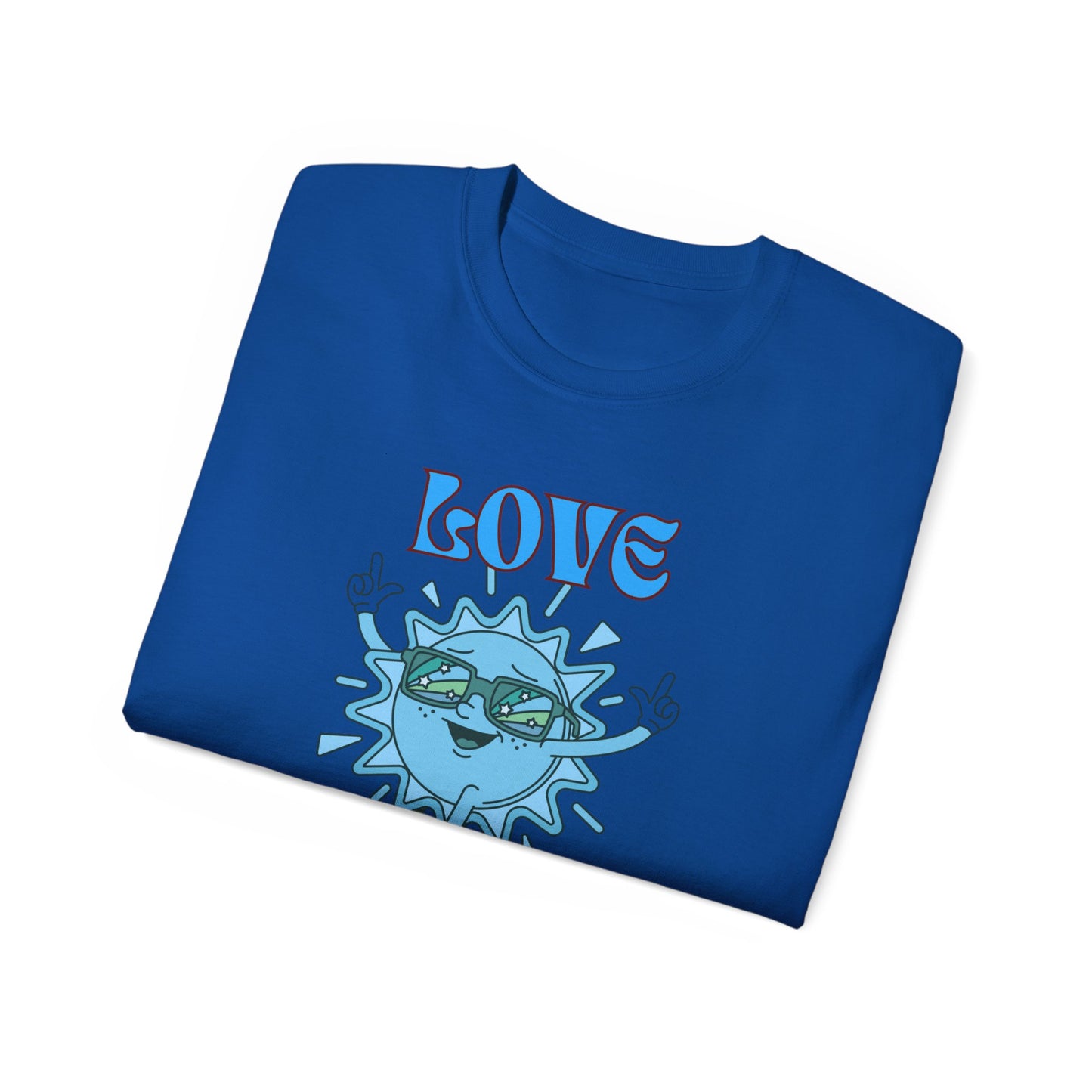 Sunny Vibes Unisex Tee - Love Sunnier Graphic T-Shirt, Summer Fashion, Beachwear, Gift for Him or Her, Casual Style