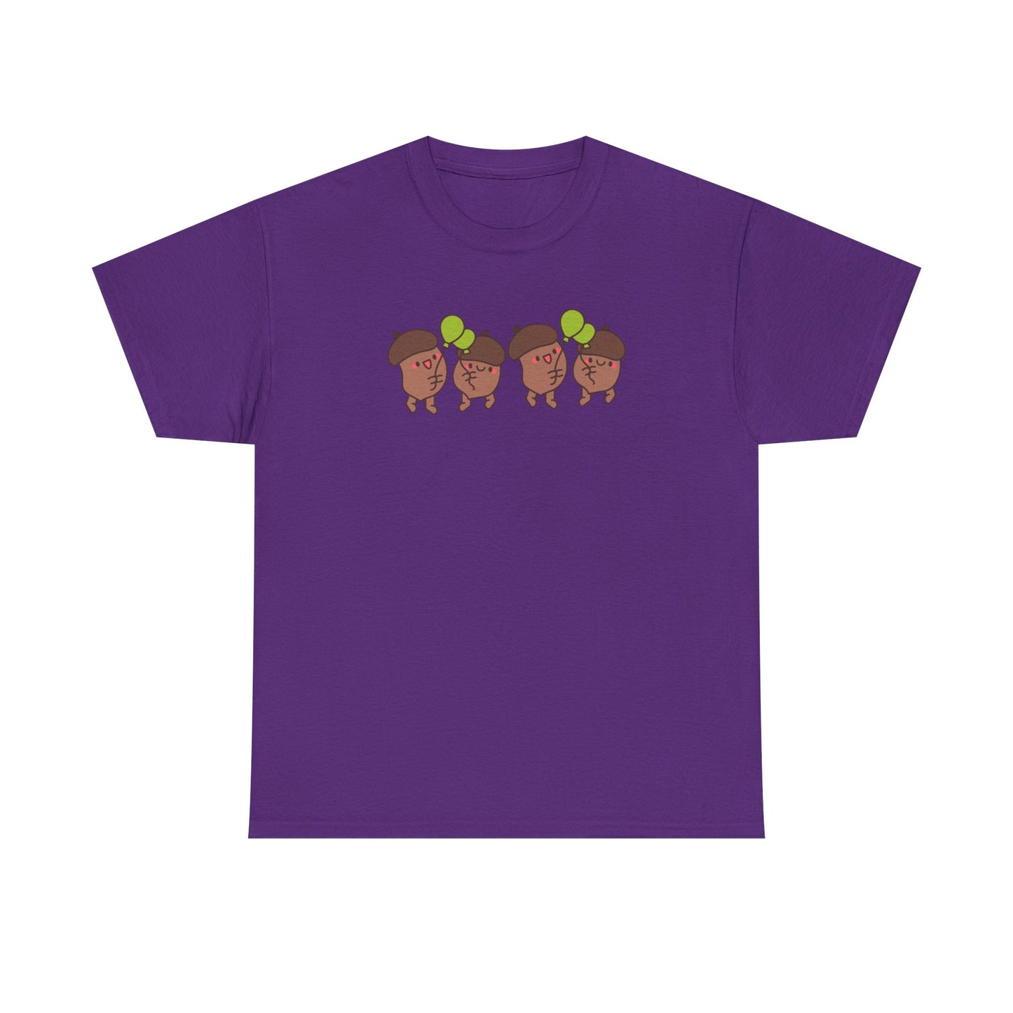Joyful Cartoon Tee with Balloons - Unisex Heavy Cotton Shirt