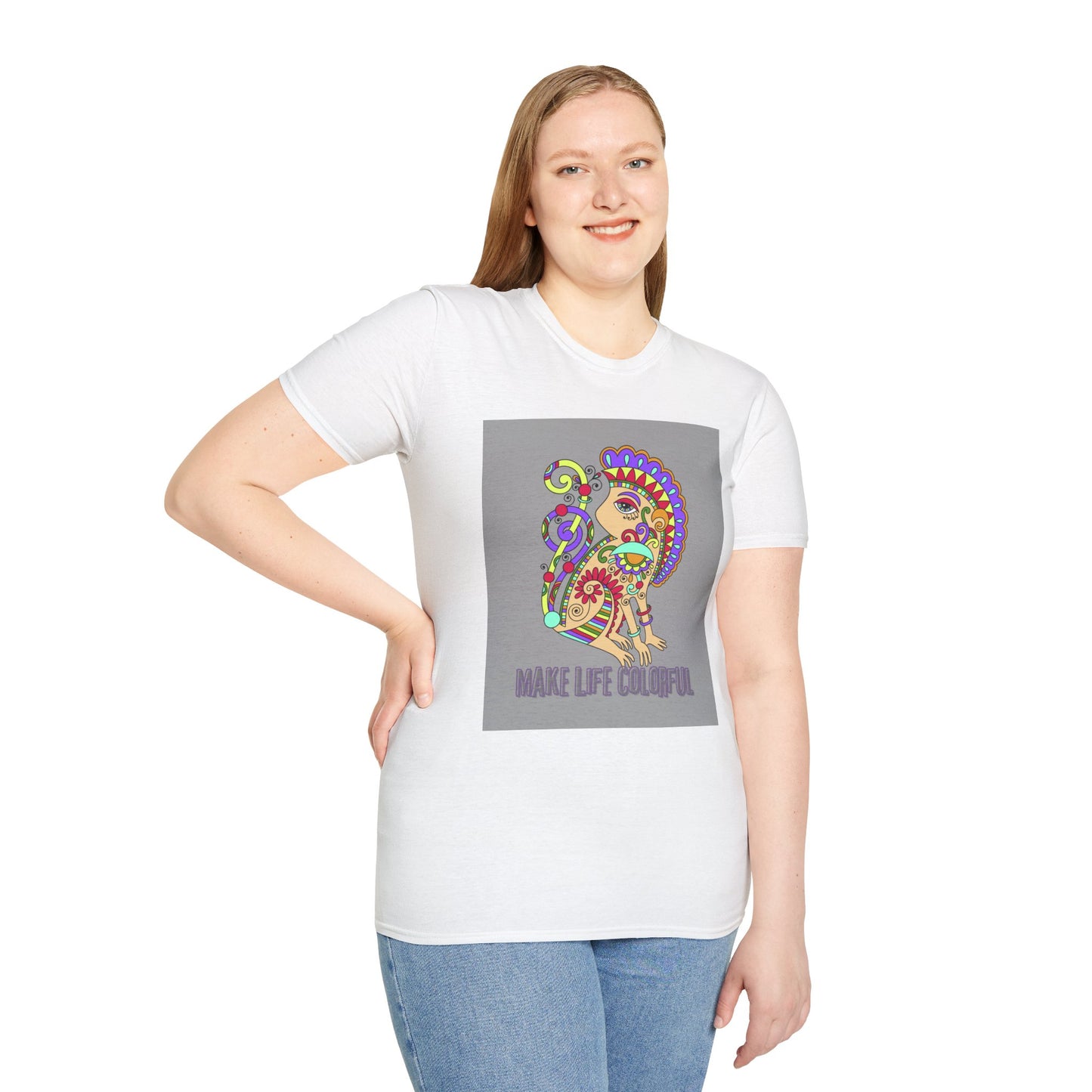 Colorful Life Unisex T-Shirt - Make Life Colorful Design
