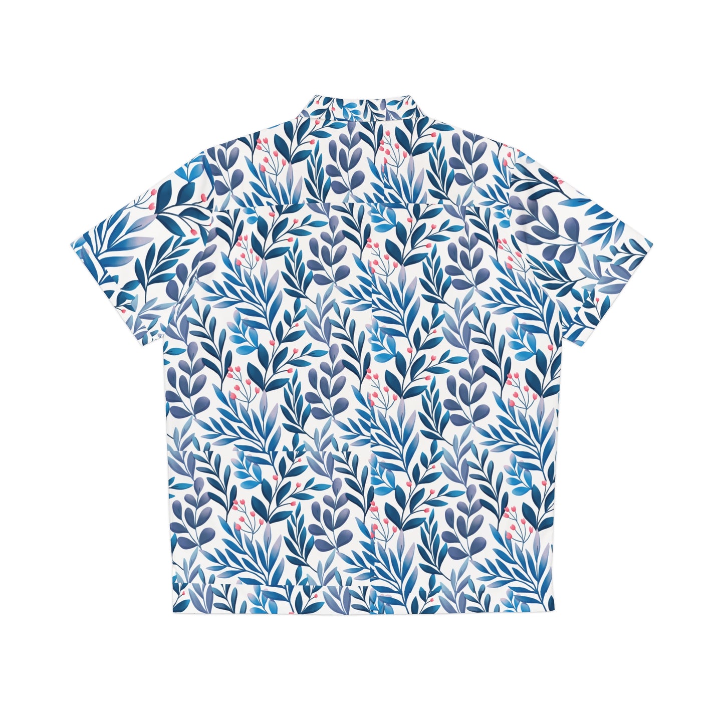 ‘Blue Pattern’ Men's Hawaiian Shirt (AOP)