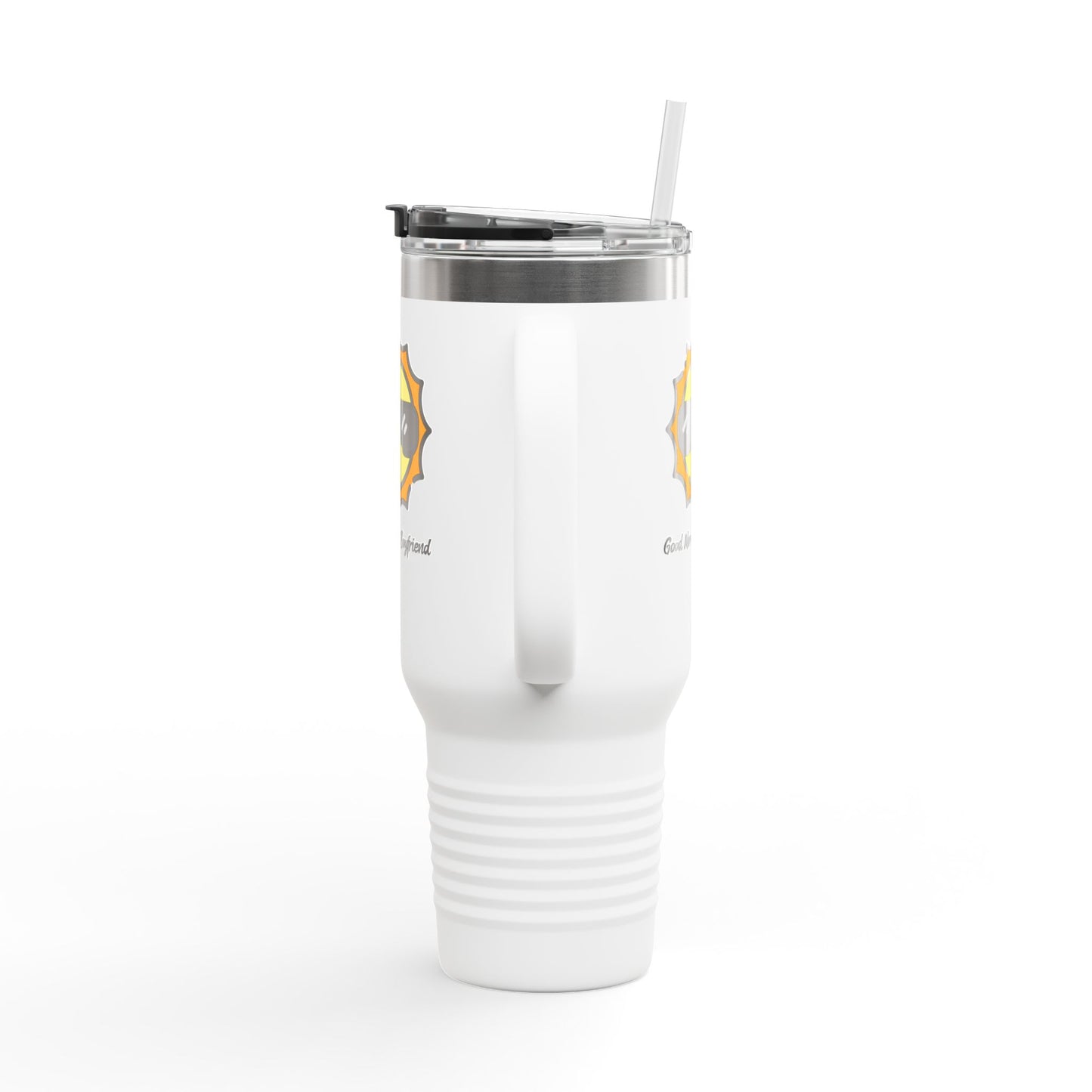 ‘Good Morning Boyfriend’ Insulated Travel Mug, 40oz