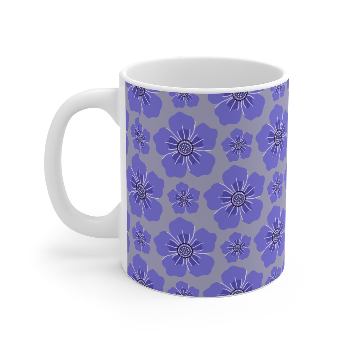 Floral Ceramic Mug (CDA)– Perfect for Gift Giving and Home Decor
