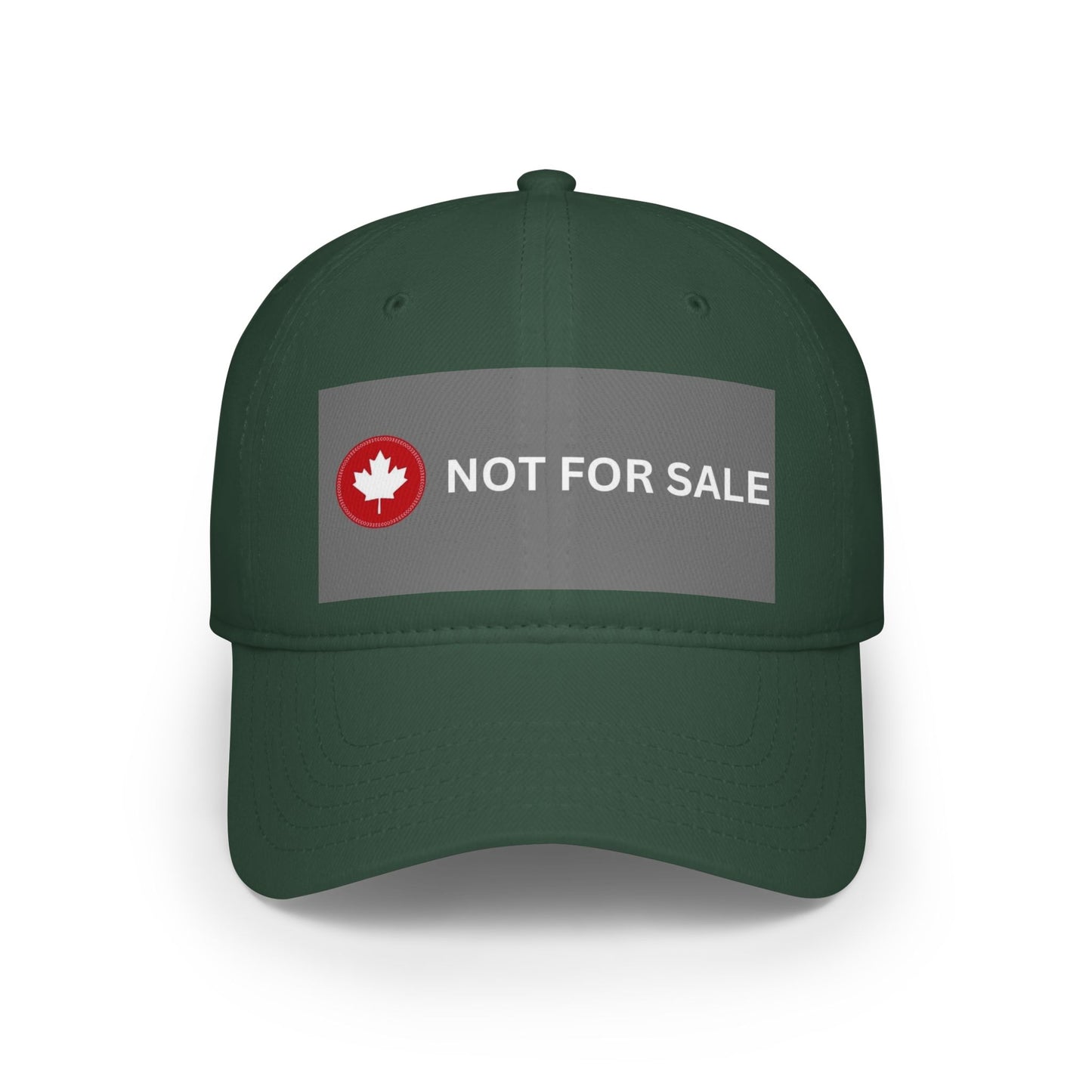 Bold Red Not For Sale Baseball Cap - Casual Streetwear Accessory