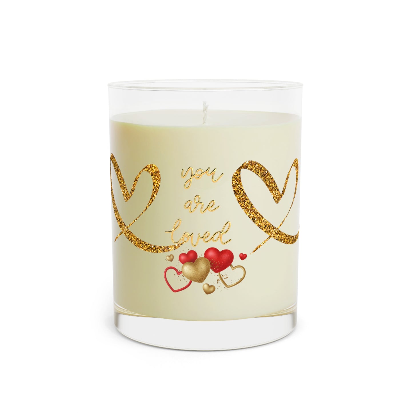 ‘You Are Loved’ Scented Candle - Full Glass, 11oz