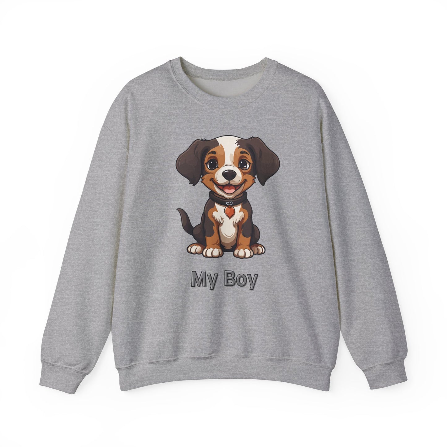 ‘My Boy’ Personaliaed Unisex Heavy Blend™ Crewneck Sweatshirt. Replace My Boy with your dog’s name