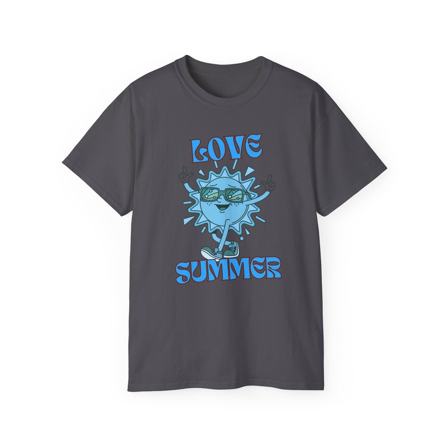 Sunny Vibes Unisex Tee - Love Sunnier Graphic T-Shirt, Summer Fashion, Beachwear, Gift for Him or Her, Casual Style