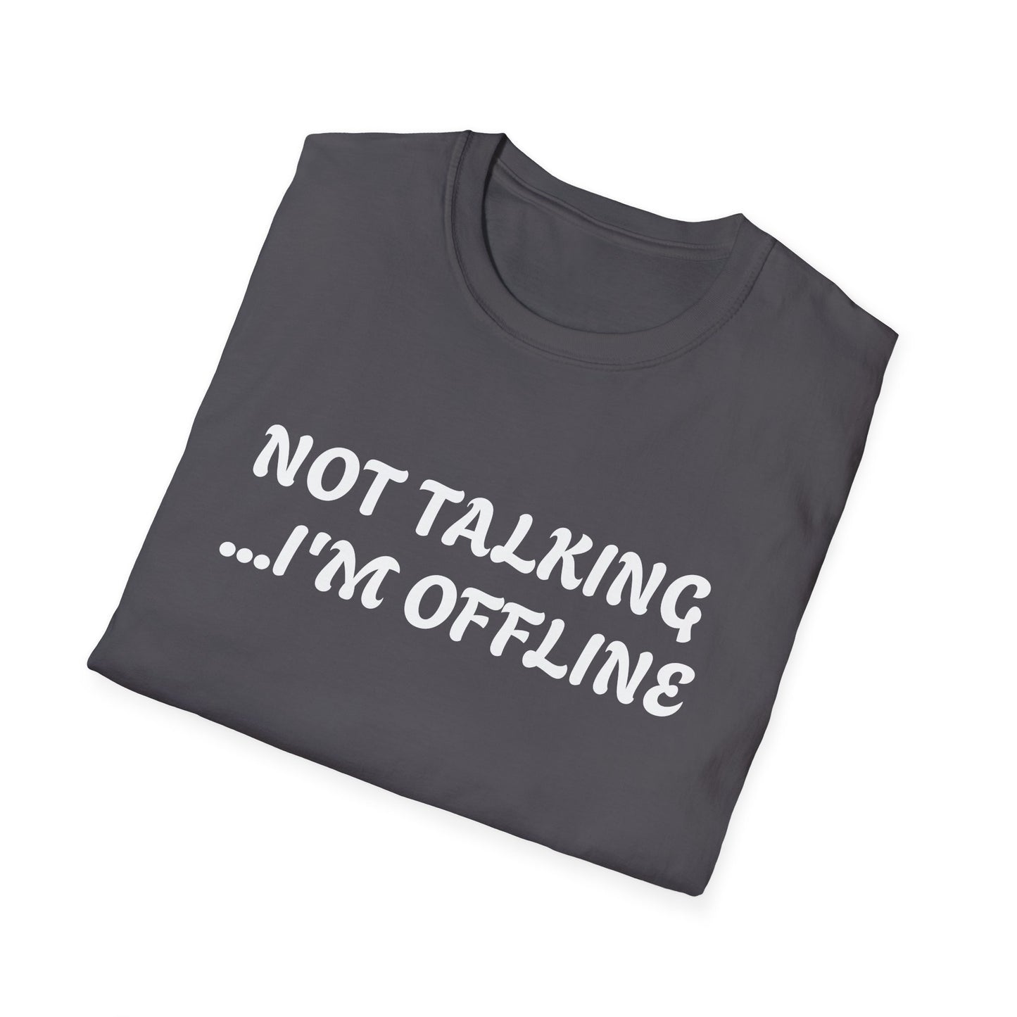 ‘I’M Offline’ Unisex Softstyle Tee