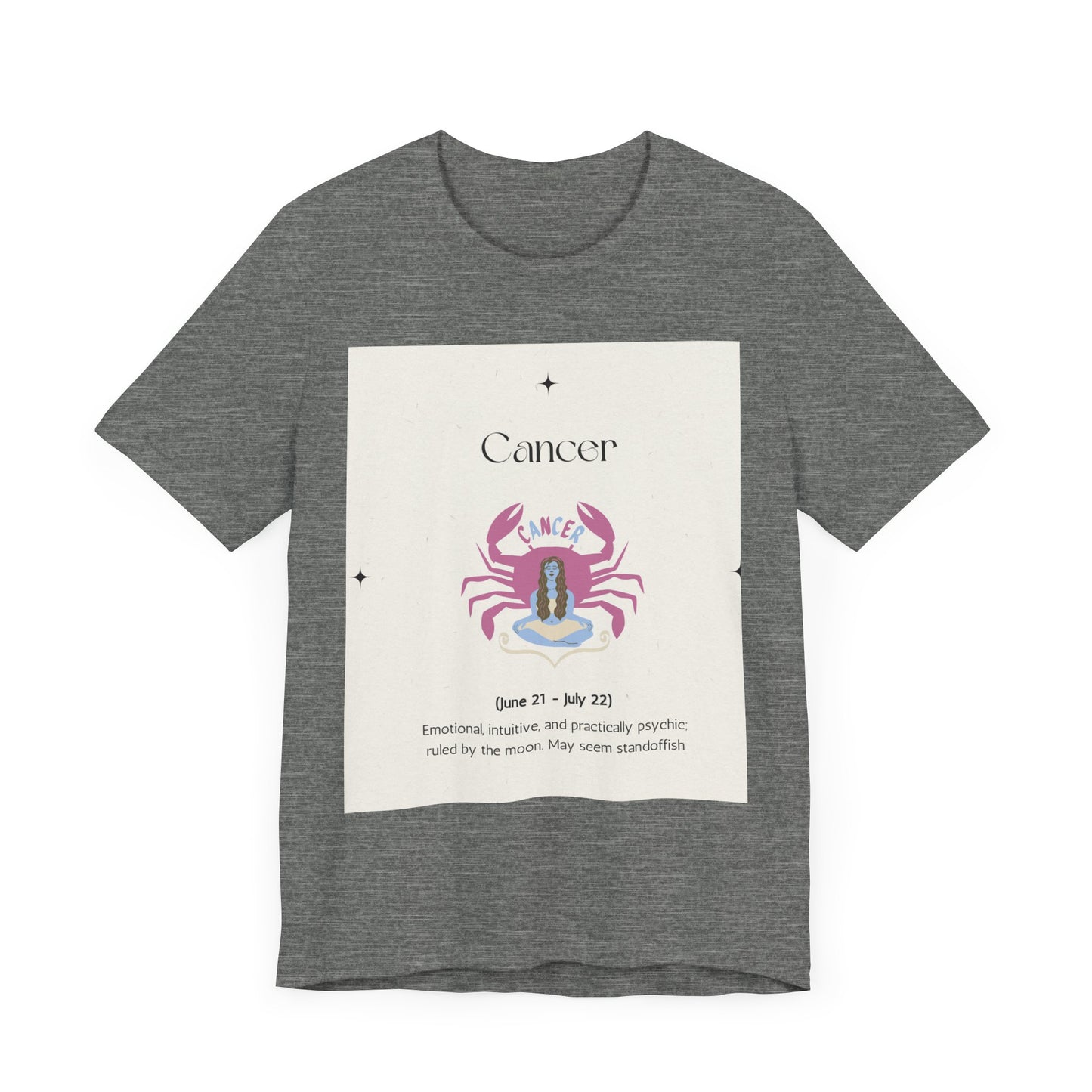 ‘Zodiac sign’ Unisex Jersey Short Sleeve Tee