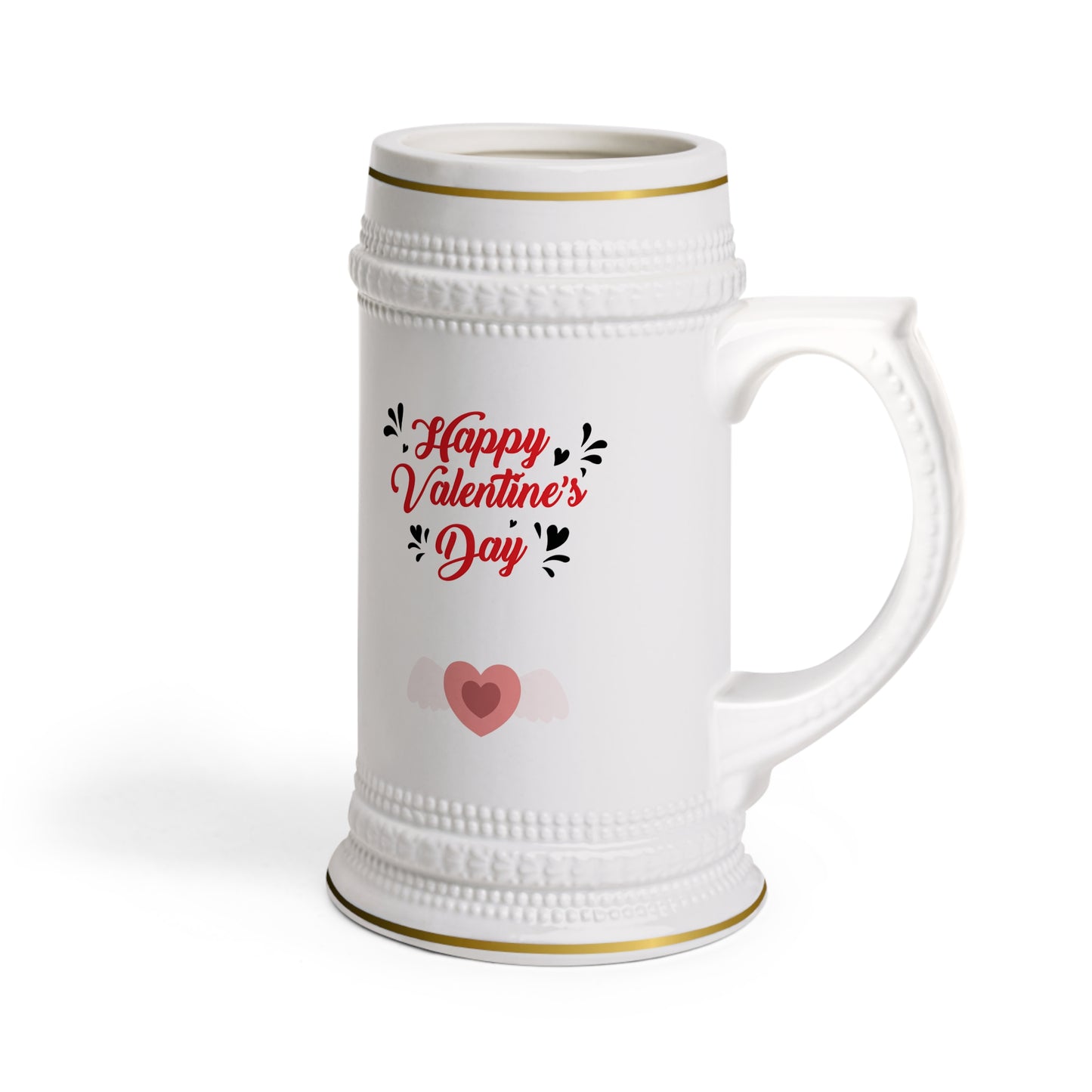 ‘Happy Valentines’ Beer Stein Mug