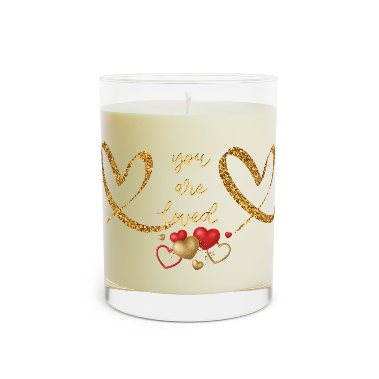 ‘You Are Loved’ Scented Candle - Full Glass, 11oz
