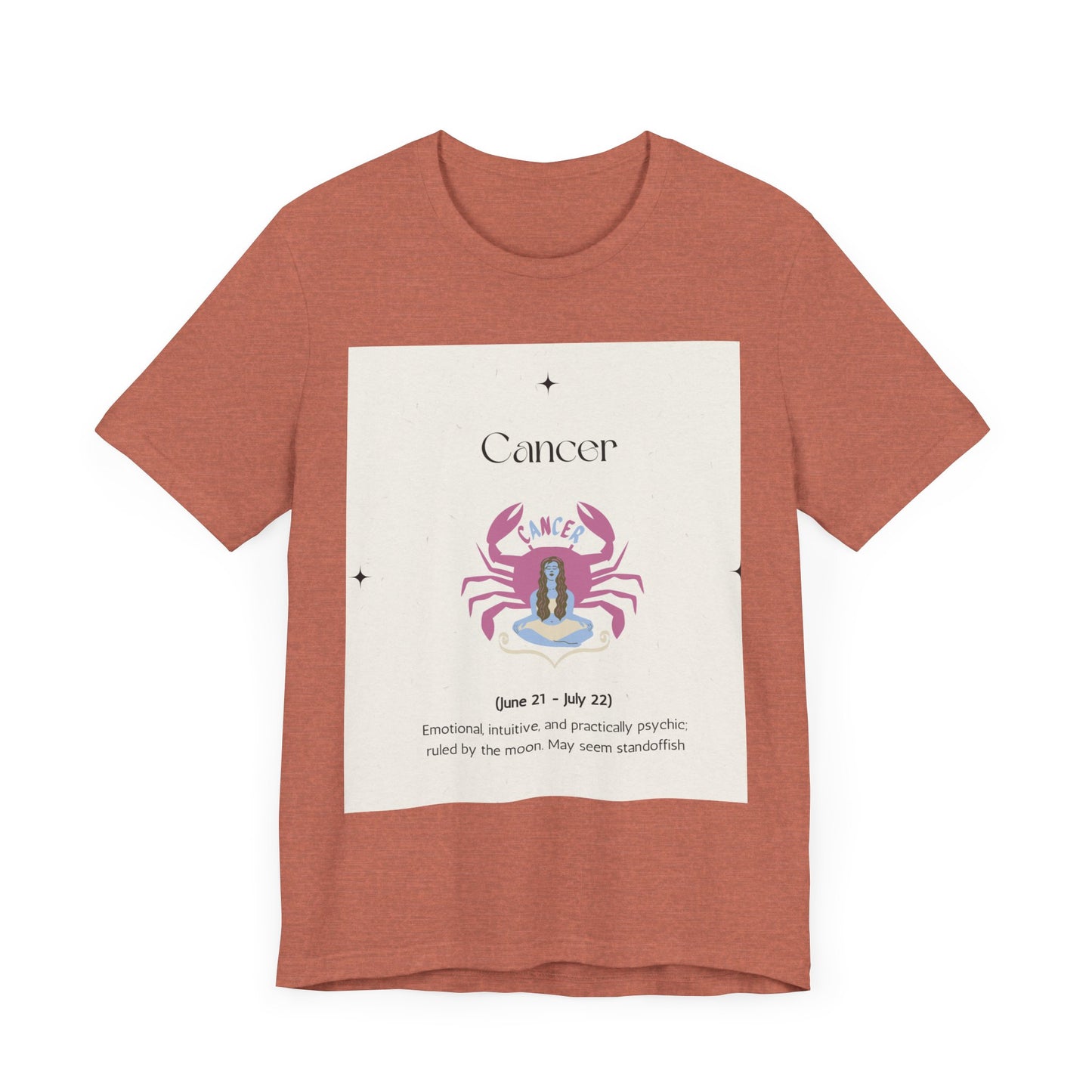 ‘Zodiac sign’ Unisex Jersey Short Sleeve Tee