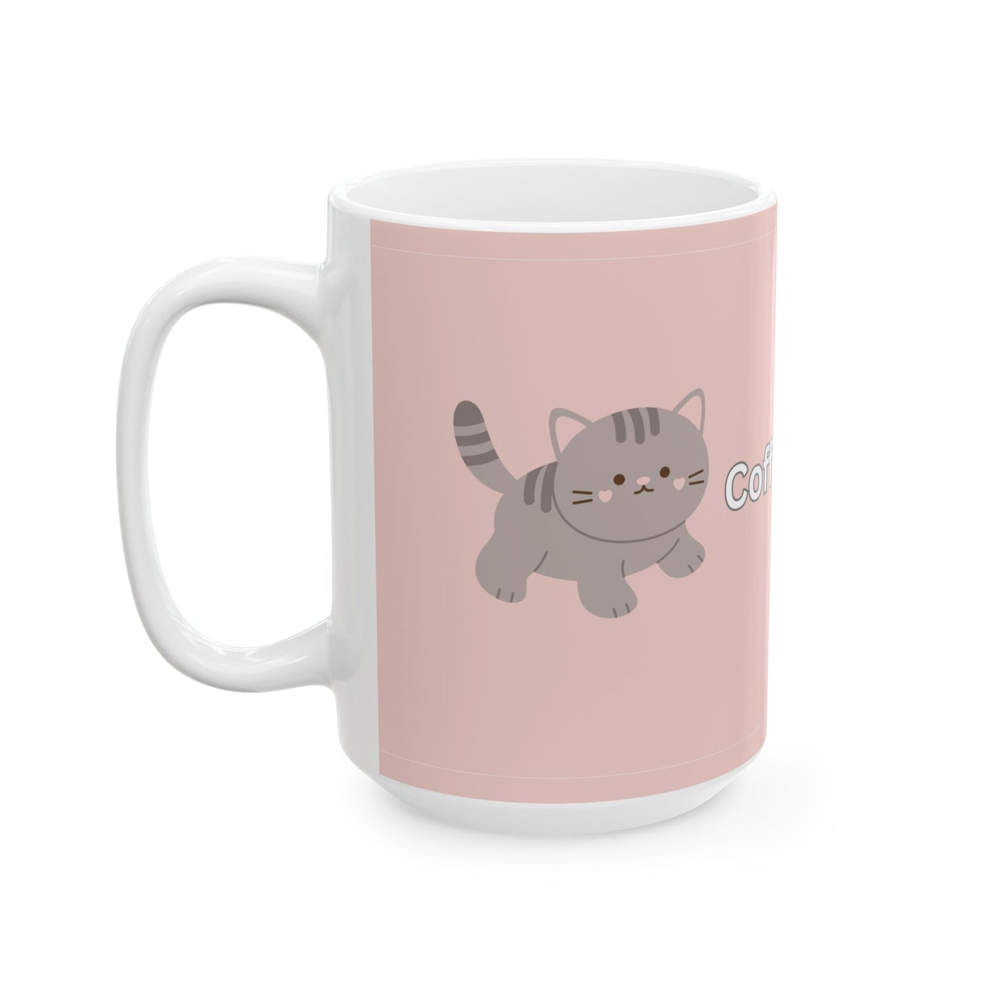 ‘Coffee Hour’ Ceramic Mug, (11oz, 15oz)