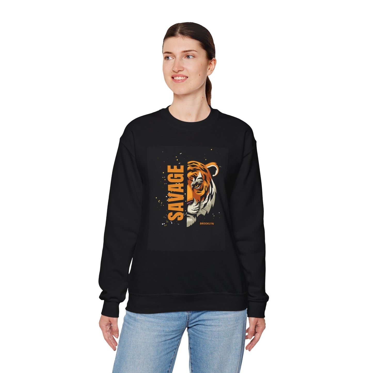 ‘Savage’ Unisex Heavy Blend™ Crewneck Sweatshirt