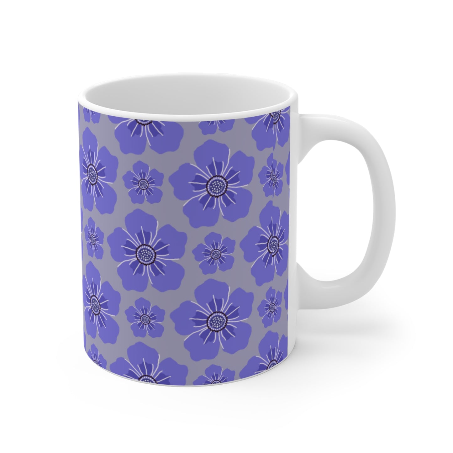 Floral Ceramic Mug (CDA)– Perfect for Gift Giving and Home Decor