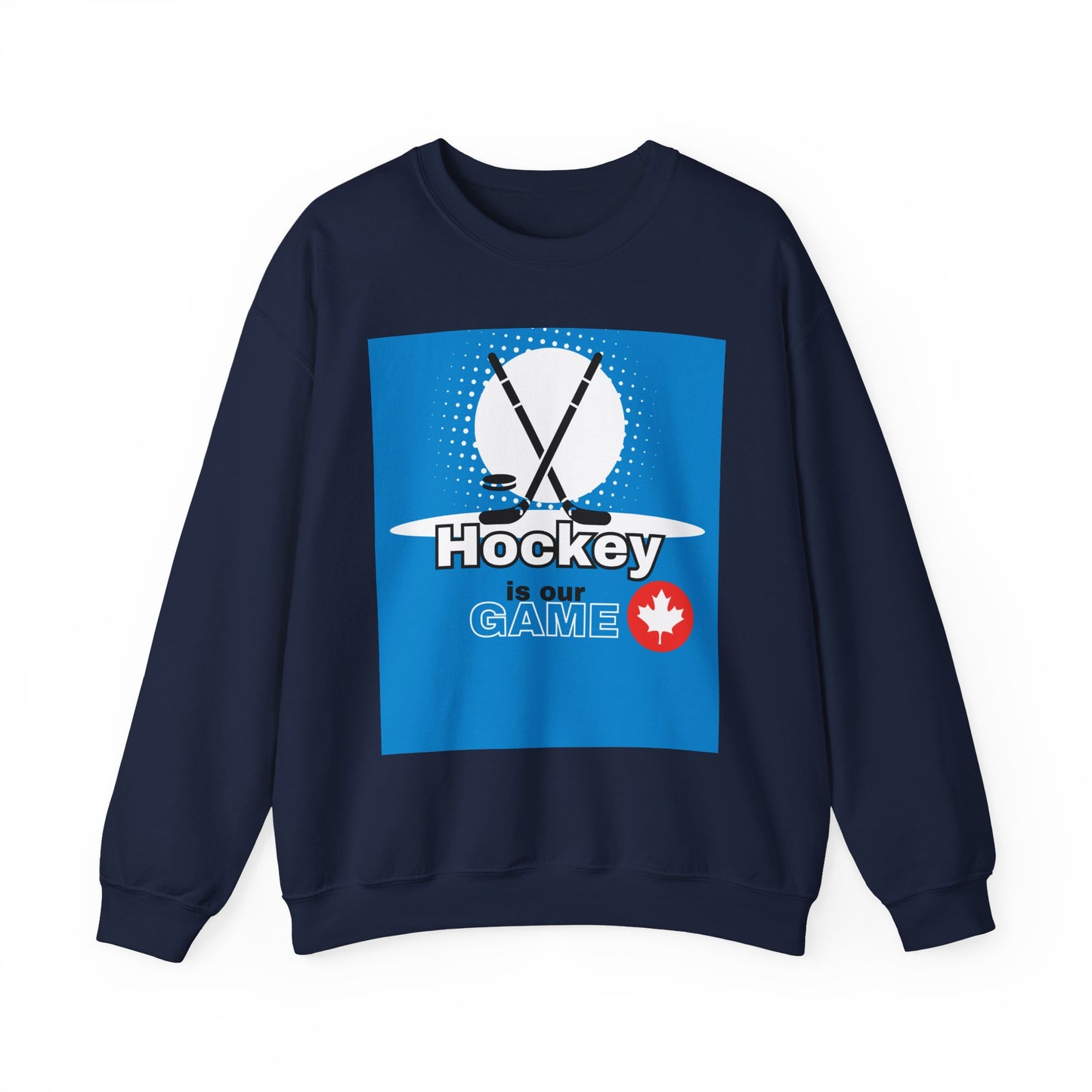 Hockey Is Our Game Unisex Crewneck Sweatshirt