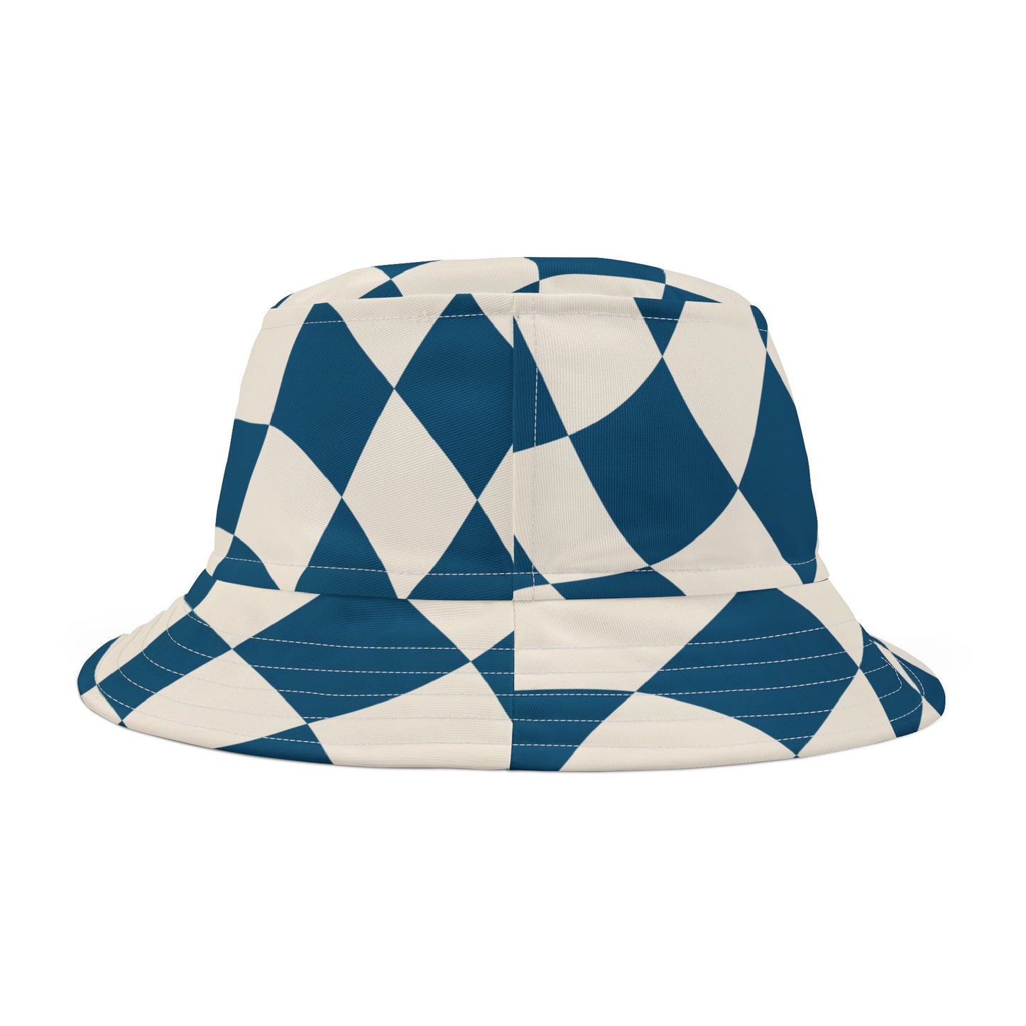Stylish Checkerboard Bucket Hat for Summer Adventures, Beachwear, Festival Fashion, Outdoor Activities, Great Gift Idea