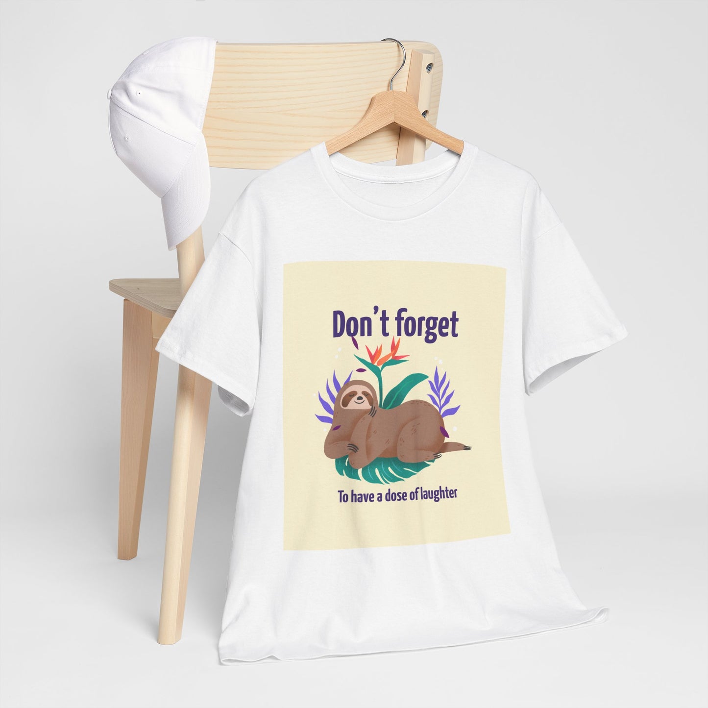 ‘Have a dose of Laughter’ Unisex Heavy Cotton Tee