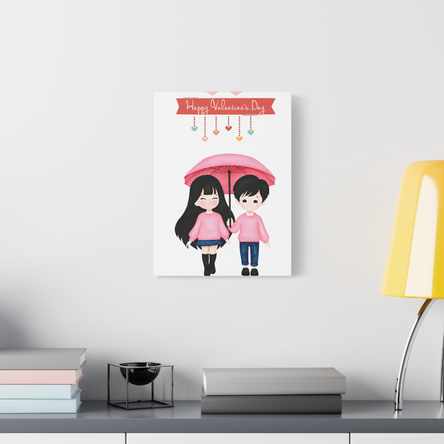 ‘Valentines Wall Art’ Matte Canvas, Stretched, 1.25"