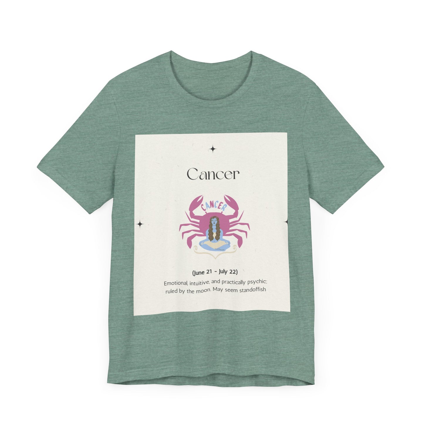 ‘Zodiac sign’ Unisex Jersey Short Sleeve Tee