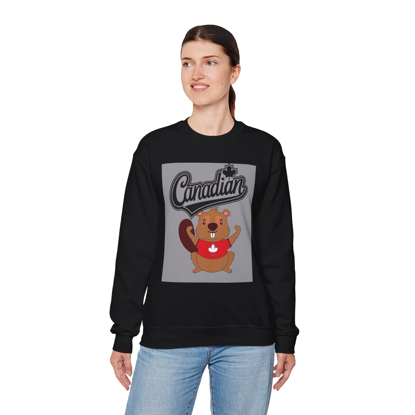 Canadian Beaver Crewneck Sweatshirt - Unisex Heavy Blend™