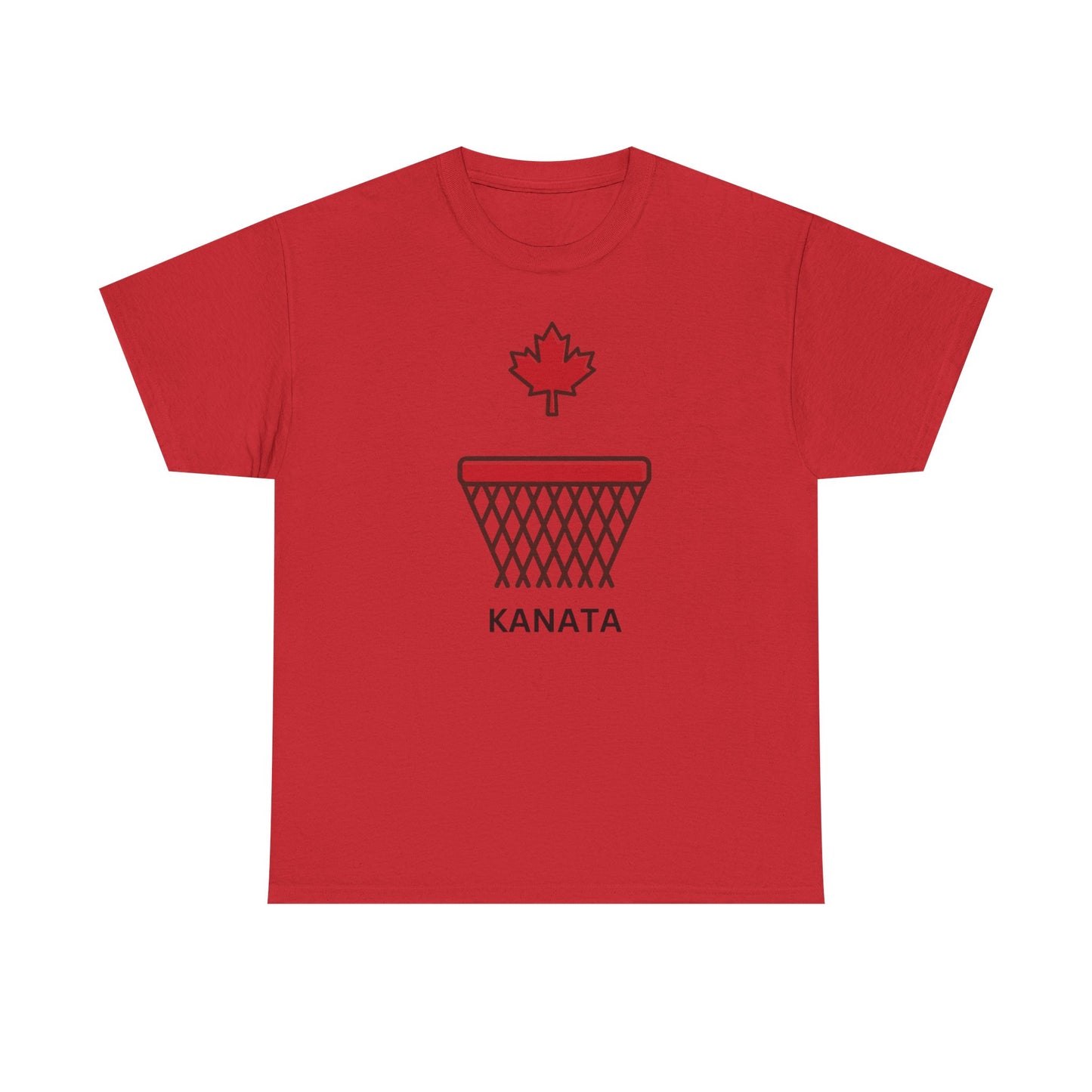 Unisex Heavy Cotton Tee - Kanata Basketball Canada Design
