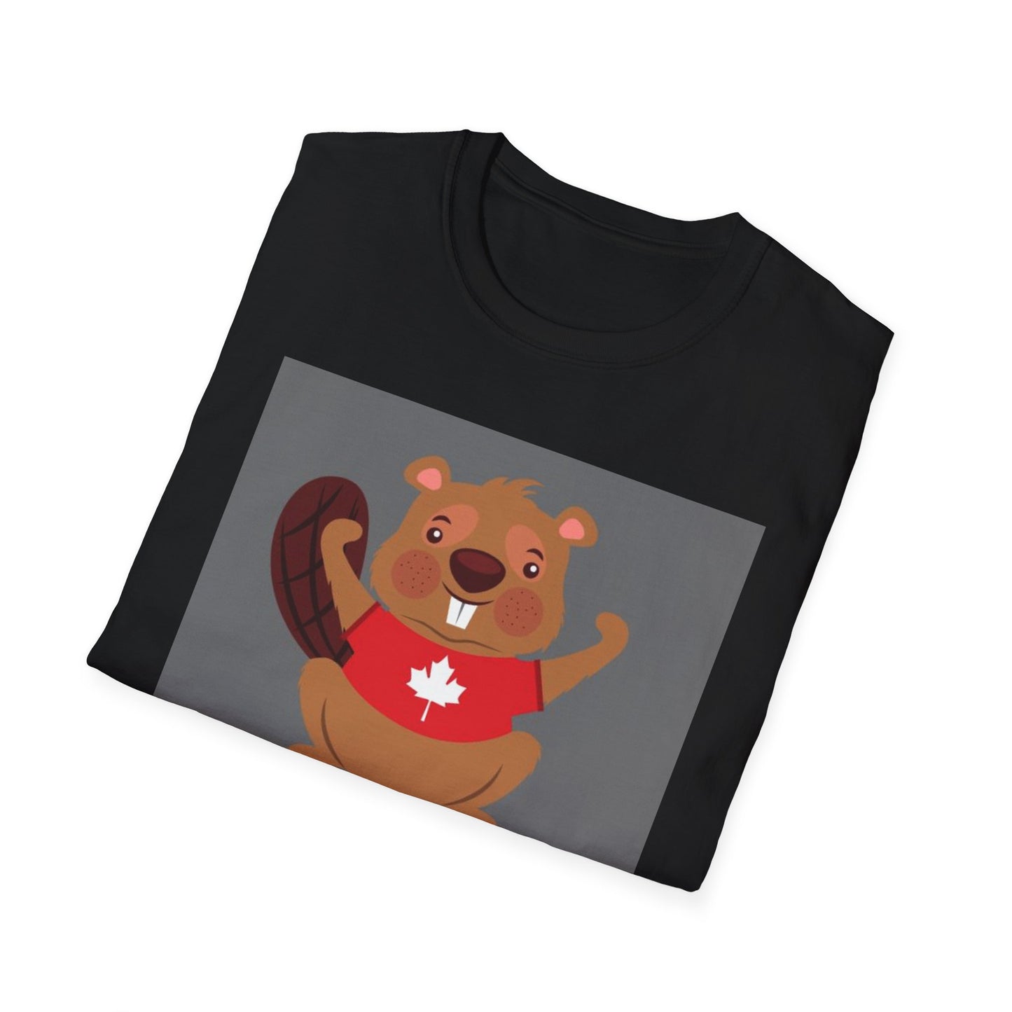 Funny Beaver Guards Unisex T-Shirt - Cute Canadian Animal Design