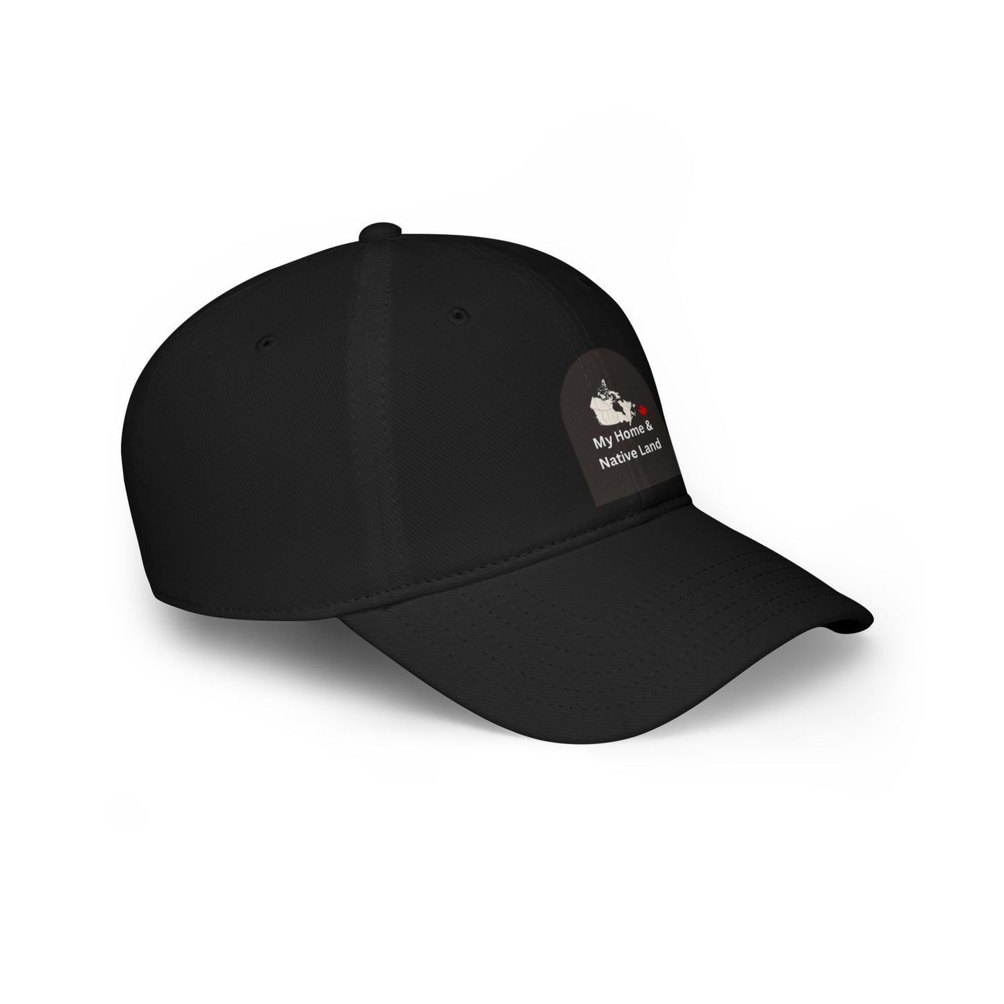 My Home & Native Land Low Profile Baseball Cap - Red Adjustable Hat