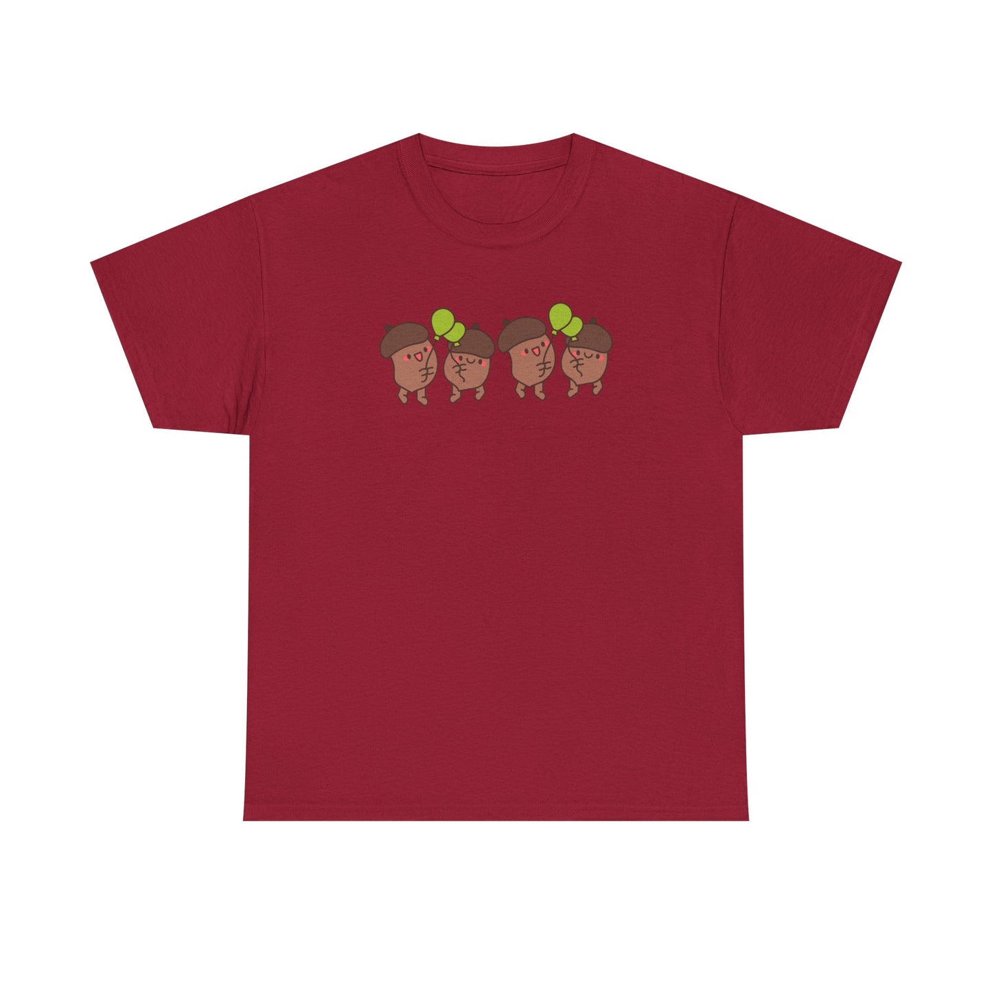 Joyful Cartoon Tee with Balloons - Unisex Heavy Cotton Shirt