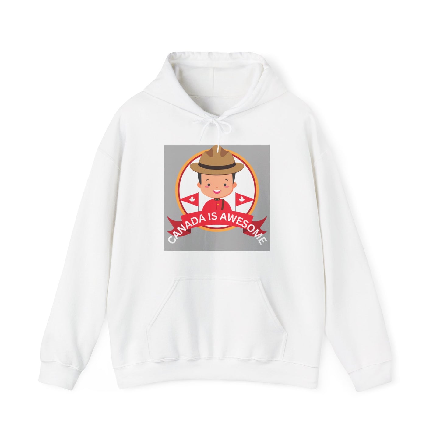 Canada Is Awesome Hoodie - Unisex Heavy Blend™ Sweatshirt for Comfort and Style